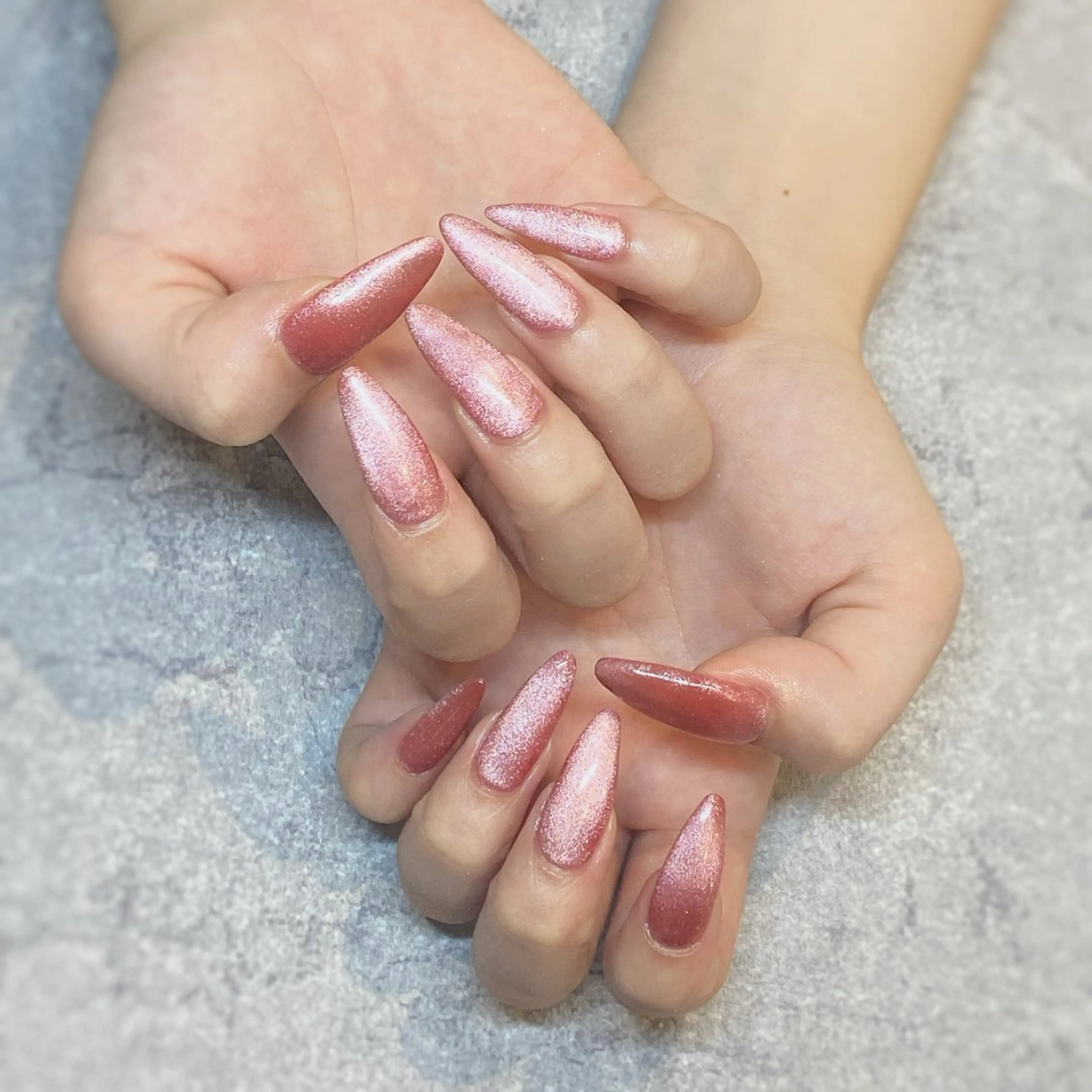 ネイル 長さ出し DEHARA MAKIKOのネイルデザイン