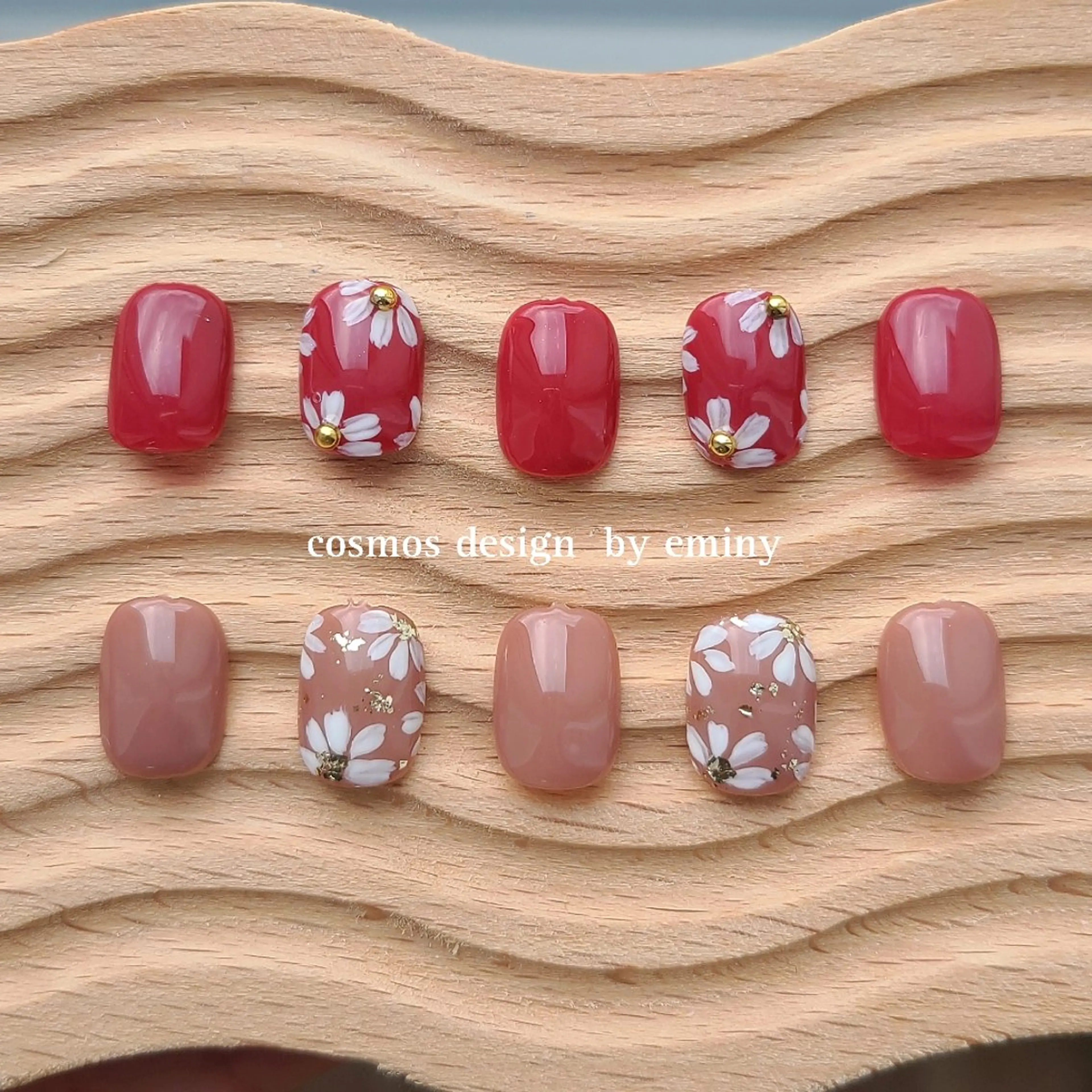 ネイル 桜ネイル フラワーネイル nail salon  eminyのネイルデザイン