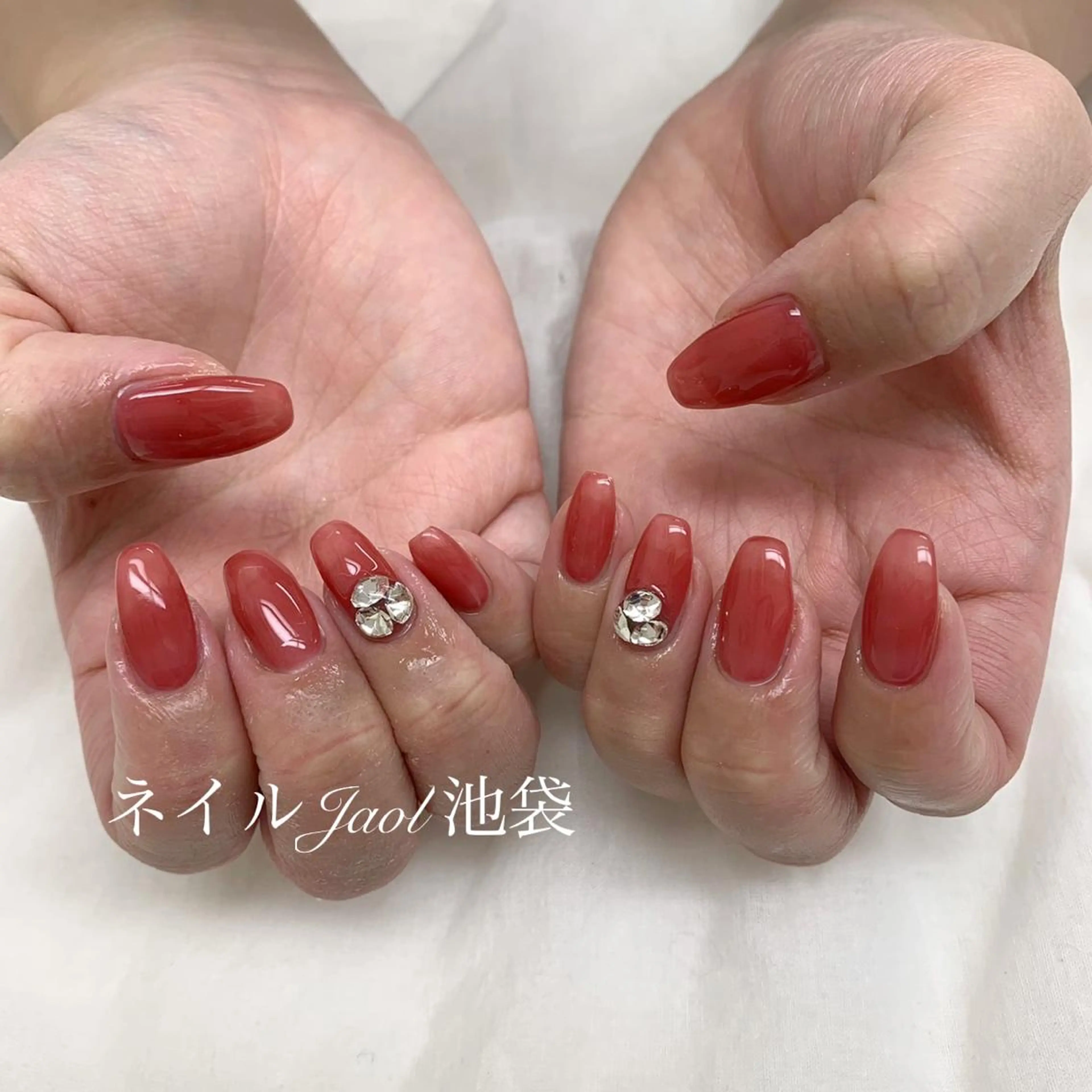 セミロング ネイルJaol 池袋のネイルデザイン