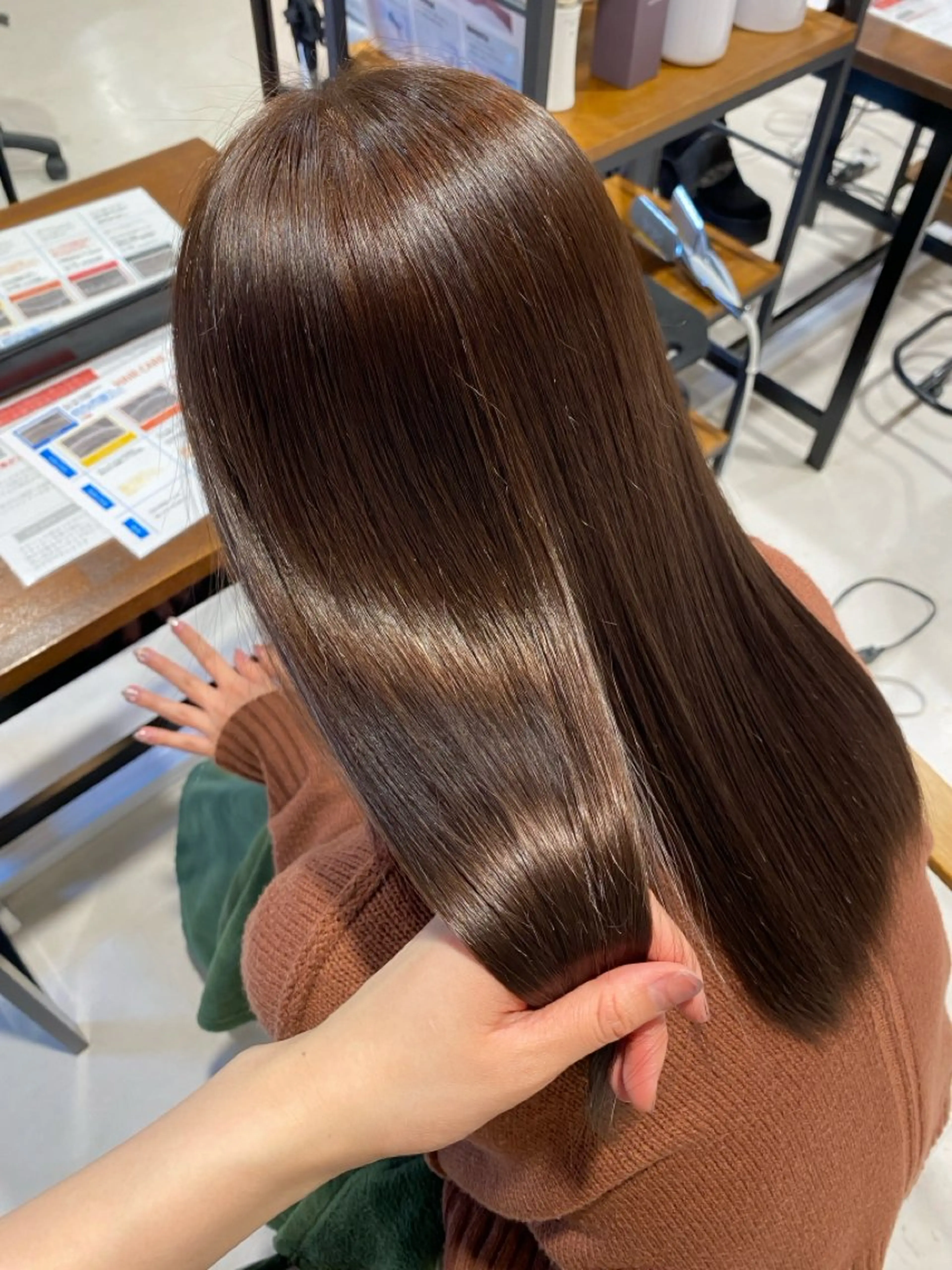 ミディアム ヘアカラー annuy 🩶るのんのヘアスタイル