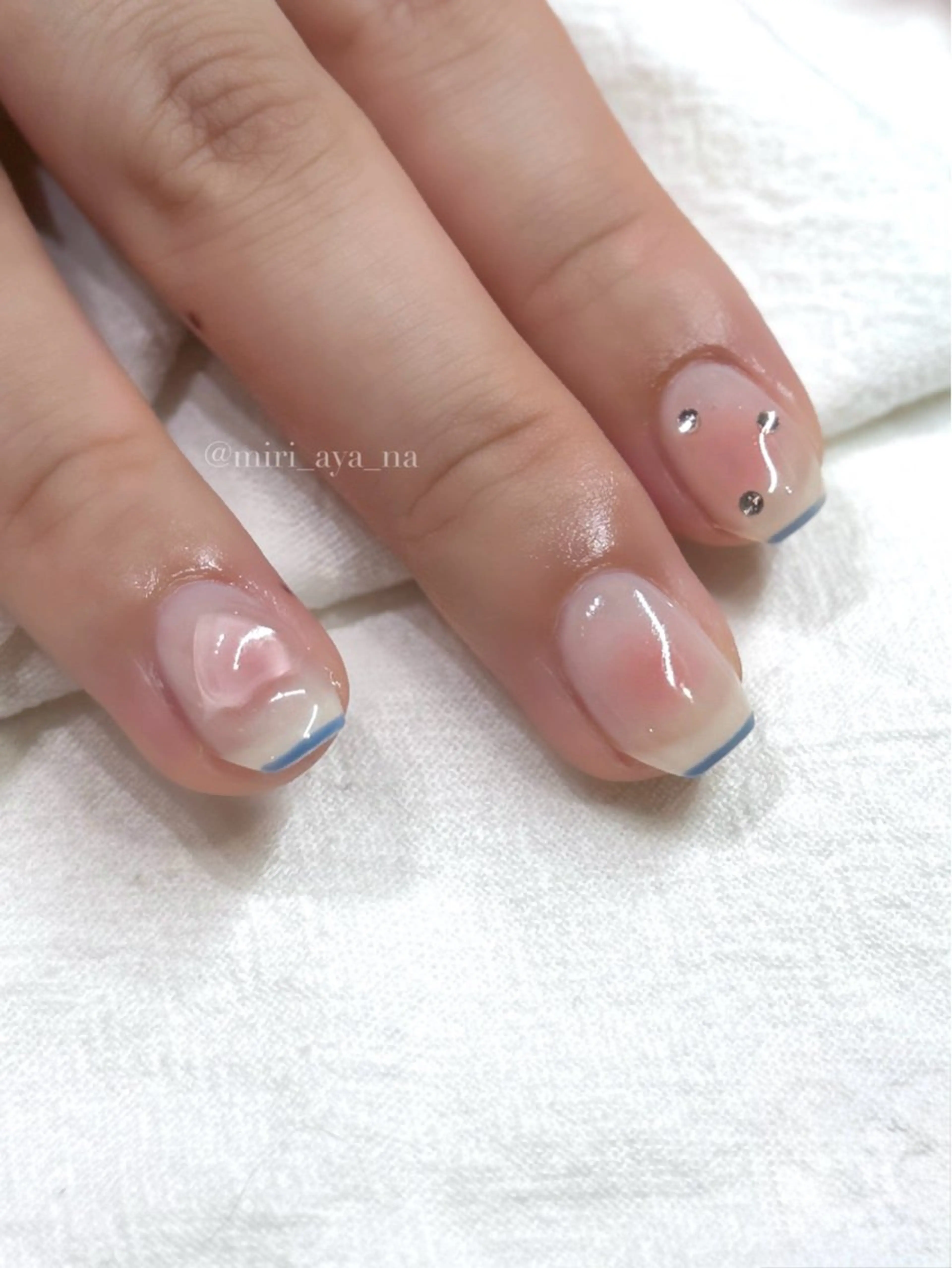 ネイル ハンドネイル 新宿代々木/ちゅるん キレイめ/miriのネイルデザイン