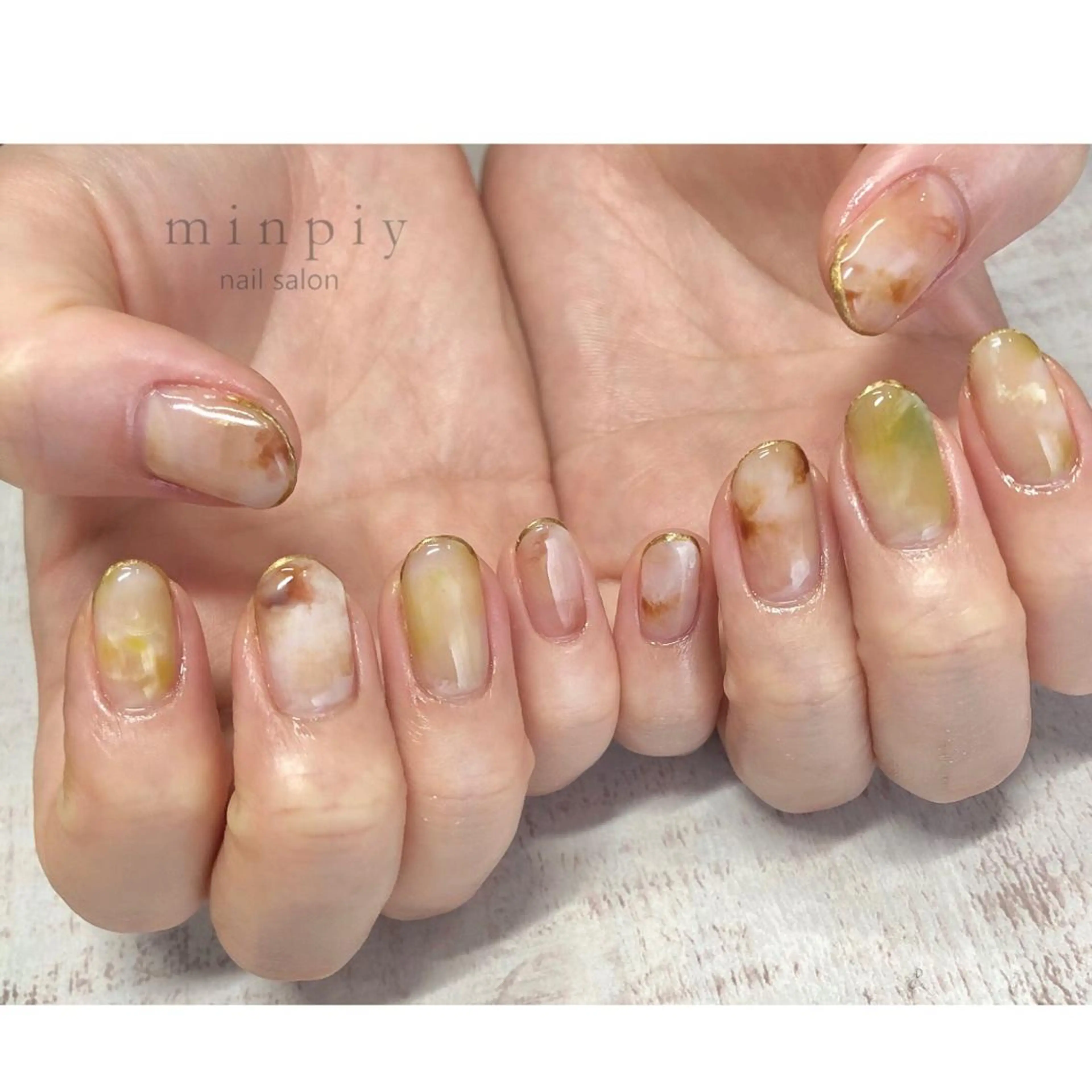 ネイル 𖡼 yumenoのネイルデザイン