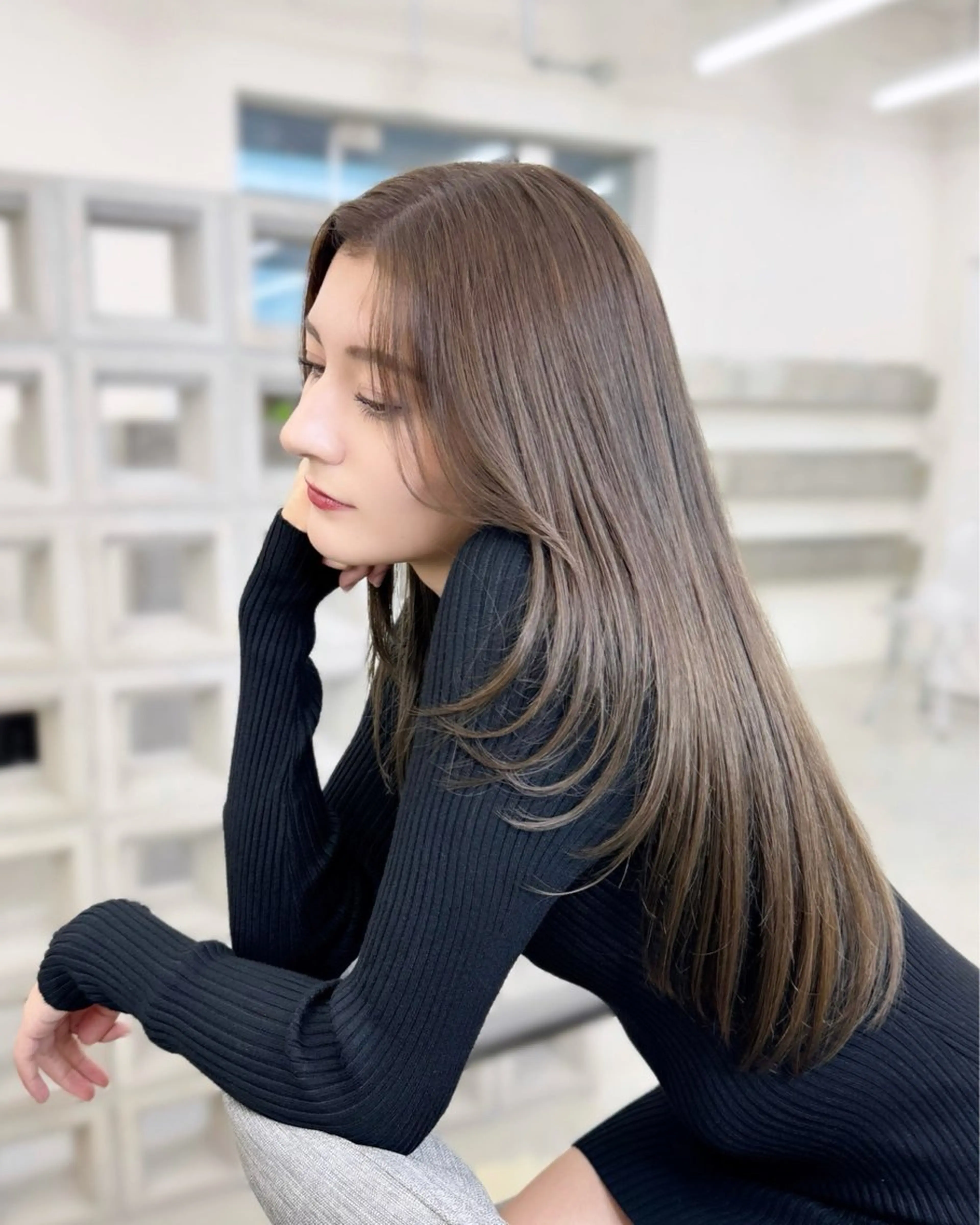 ロング 🦋韓国系指名No1 店長/圓山 祐也🦋のヘアスタイル