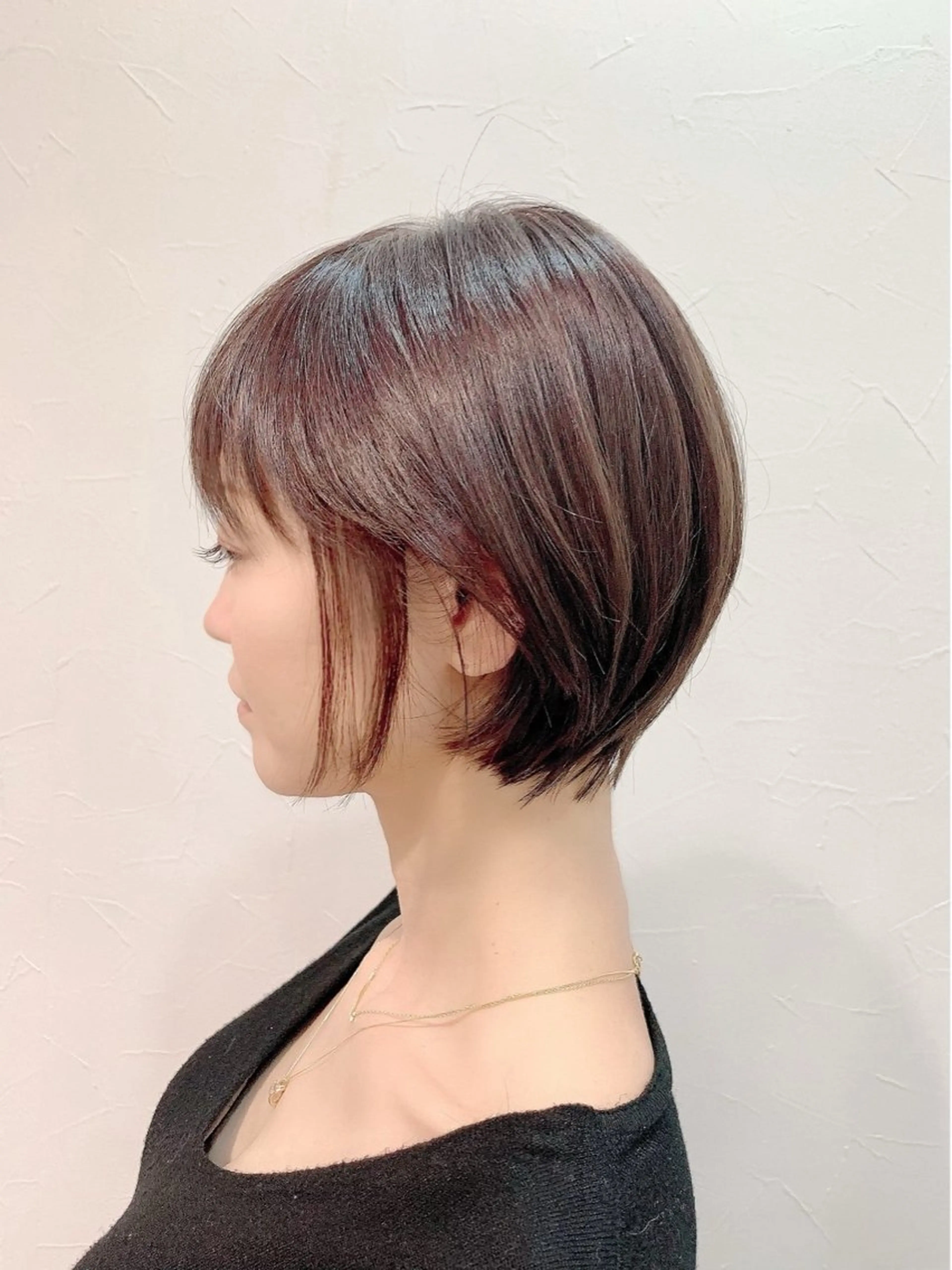 ショート カラー 髪質改善 柔らか質感/髪質改善 ⚡️Ren⚡のヘアスタイル