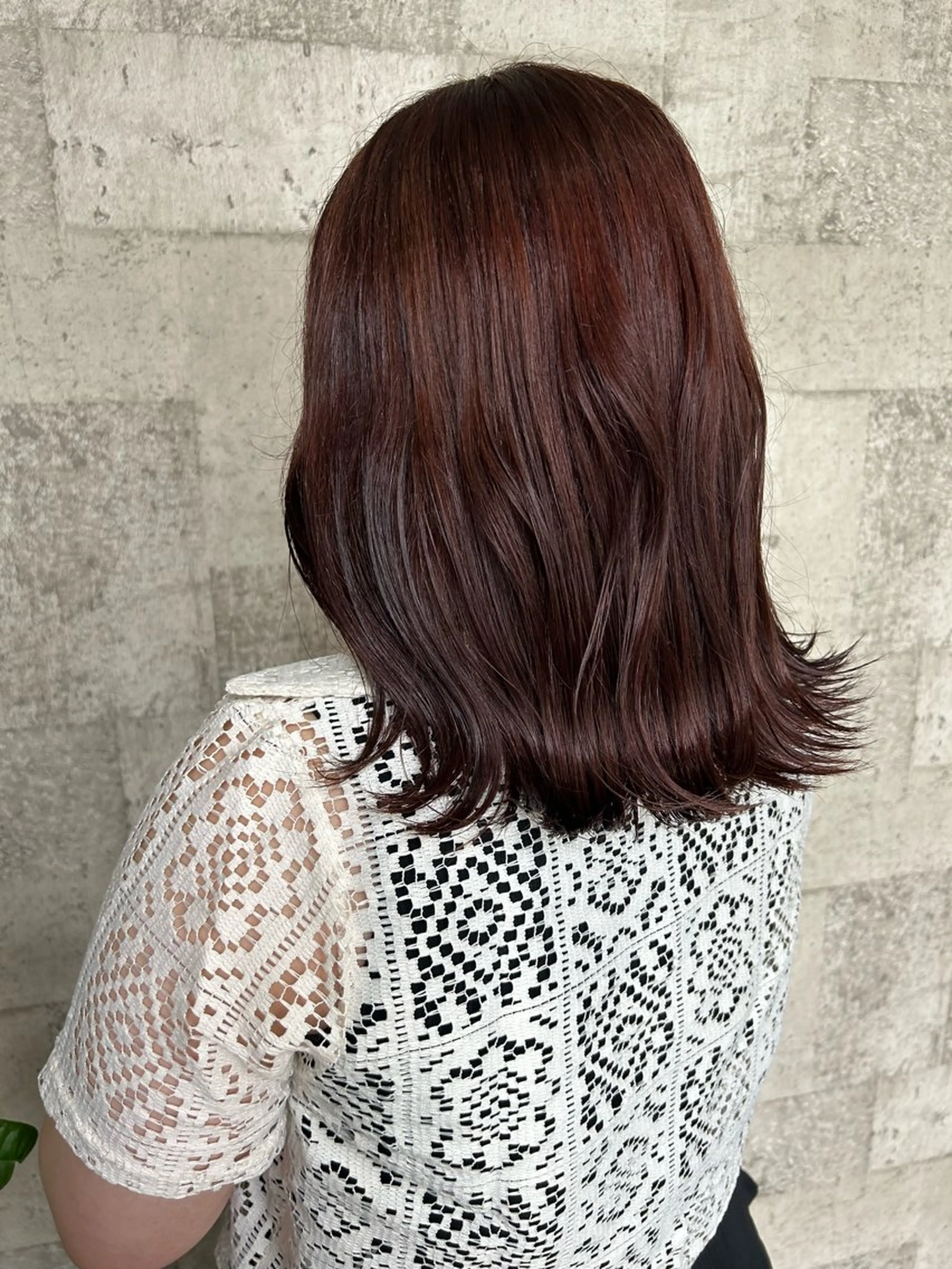 ミディアム カラー 🍒中川葵久美🍒 レイヤー/メンズのヘアスタイル