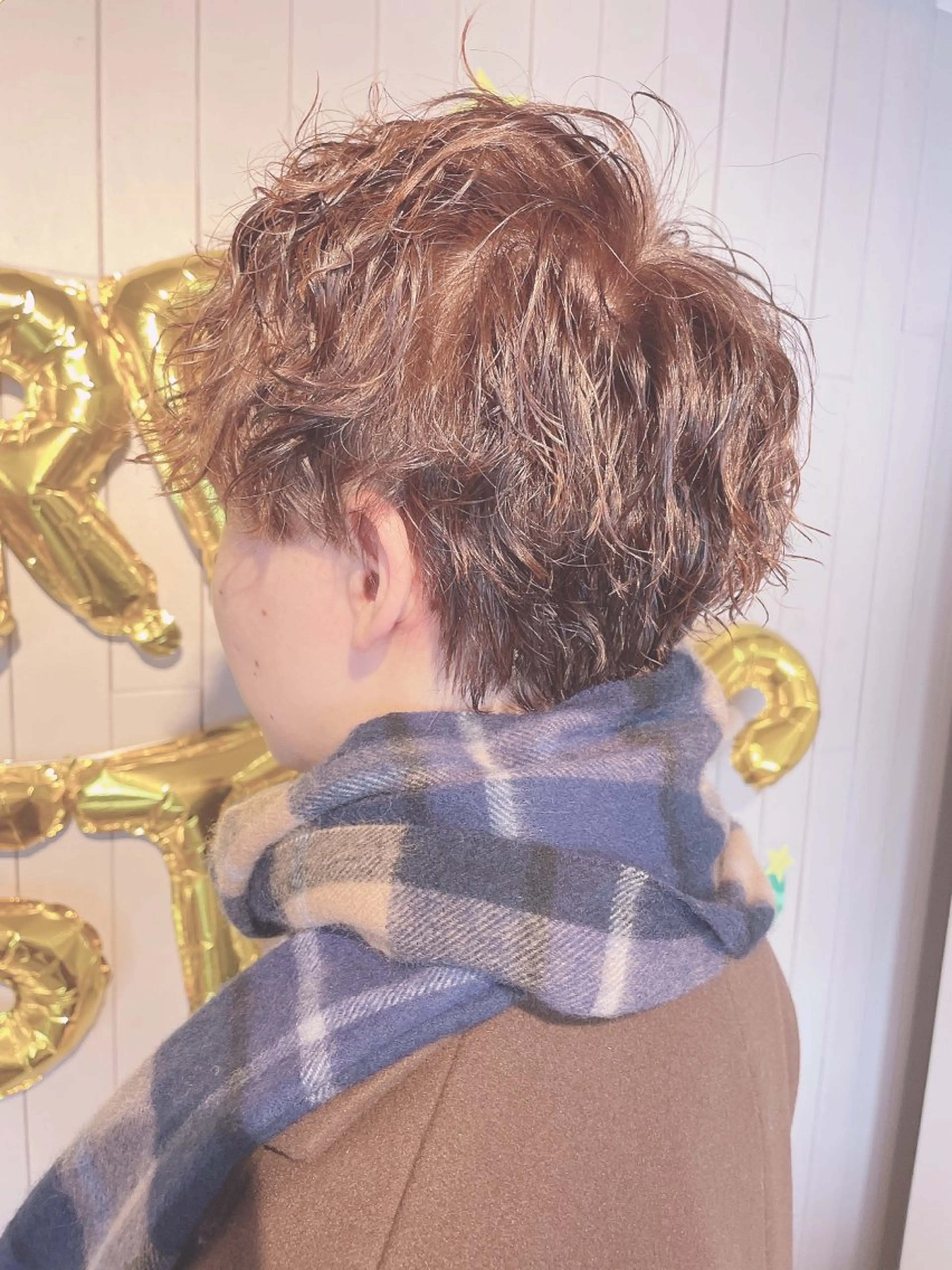 パーマ メンズ メンズパーマ 波巻きパーマ スパイラルパーマ カット パーマ ❣️モードケイズ塚口 和田一将のヘアスタイル