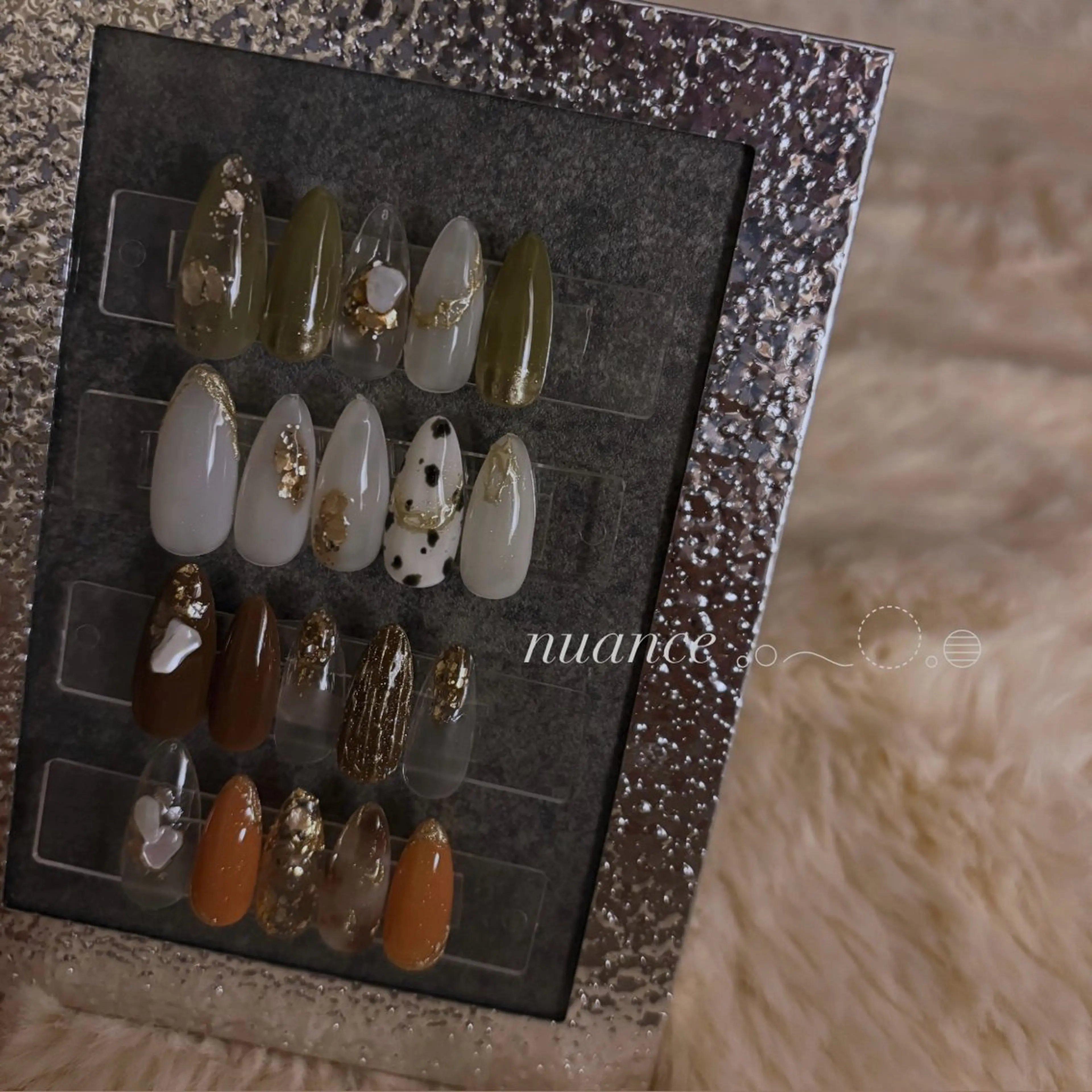 ネイル ニュアンスネイル ハンドネイル loa nailのネイルデザイン