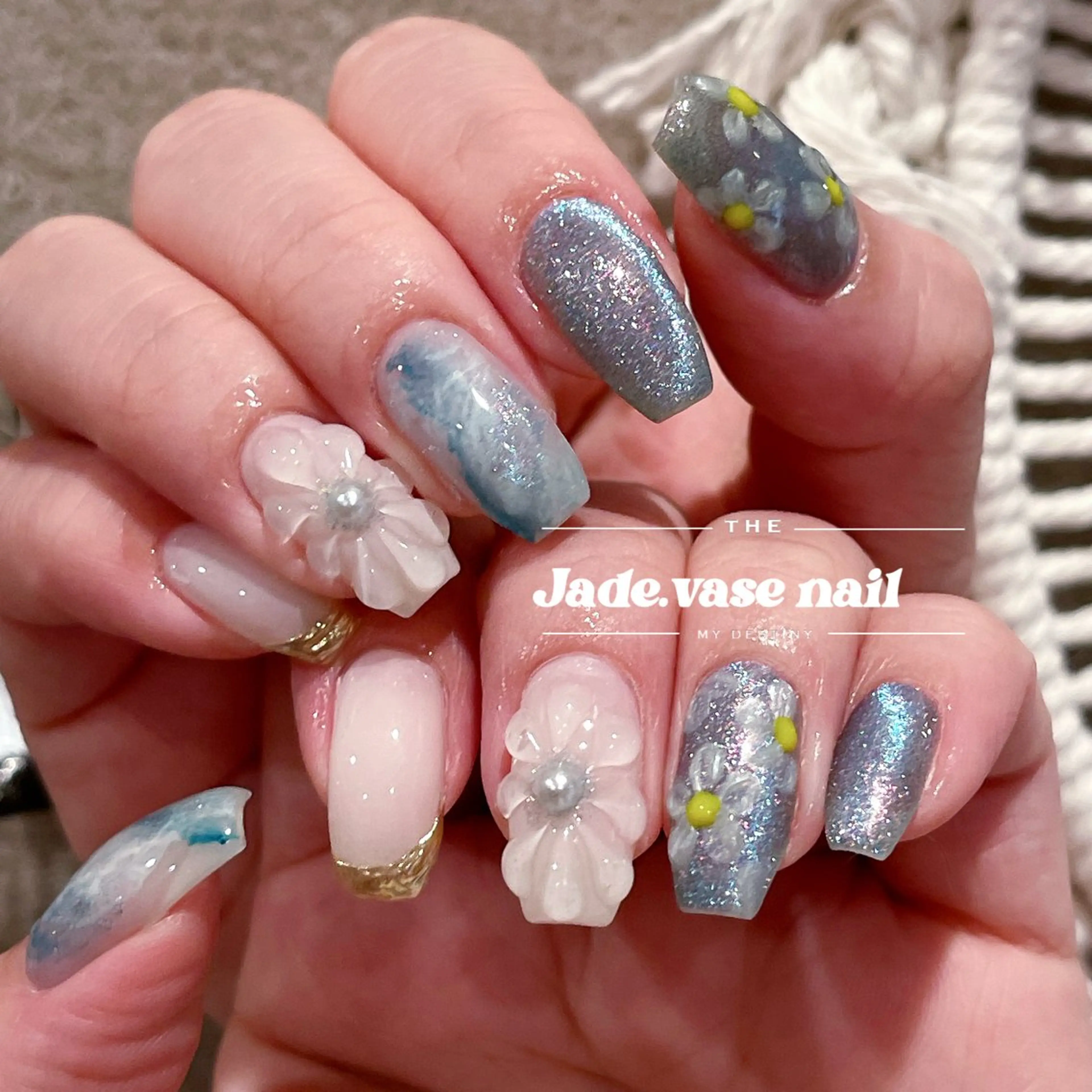 ネイル ハンドネイル ハンドケア ✰Jade.vase 银座のネイルデザイン