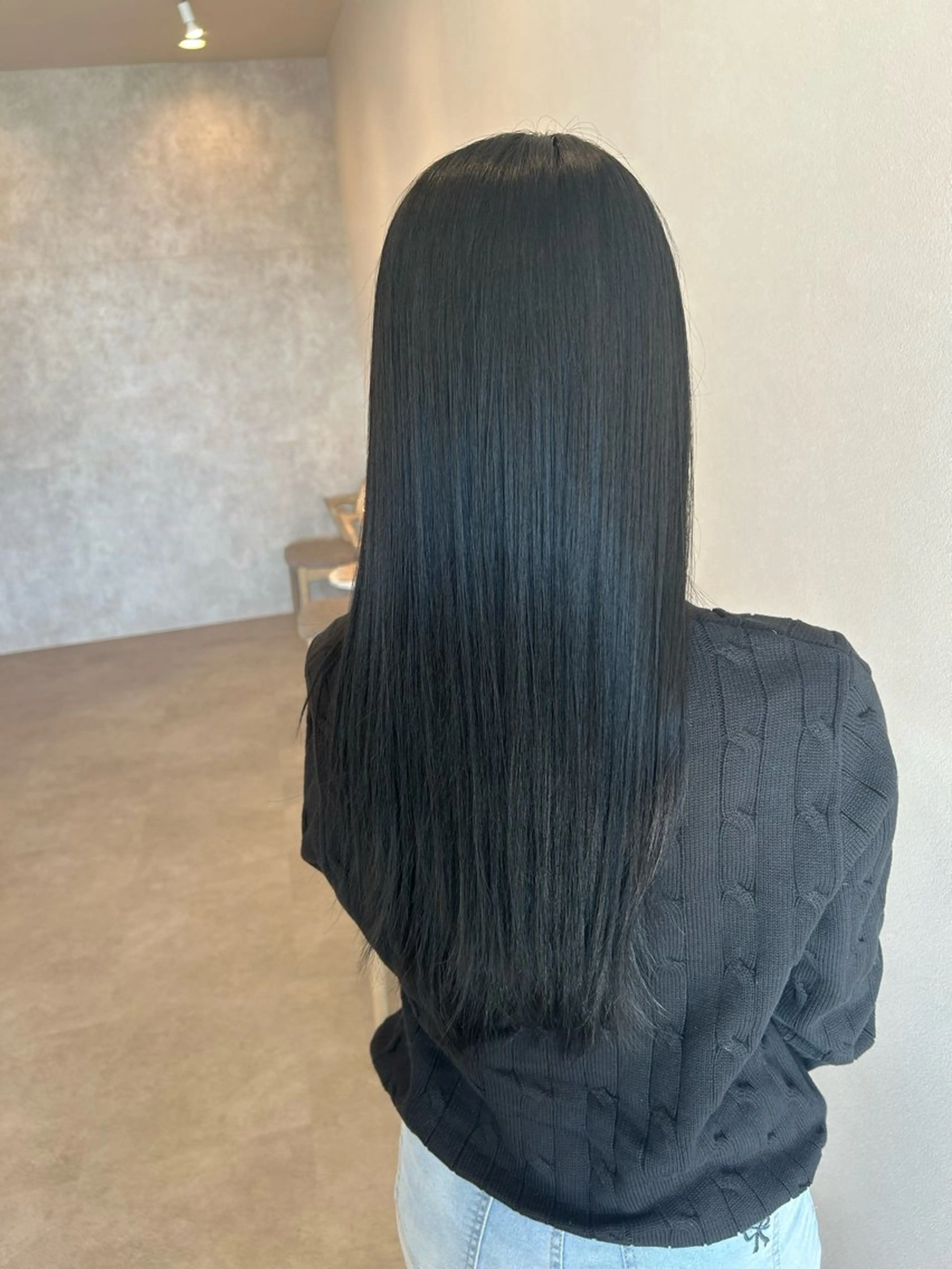 ロング 兼古 望羽のヘアスタイル