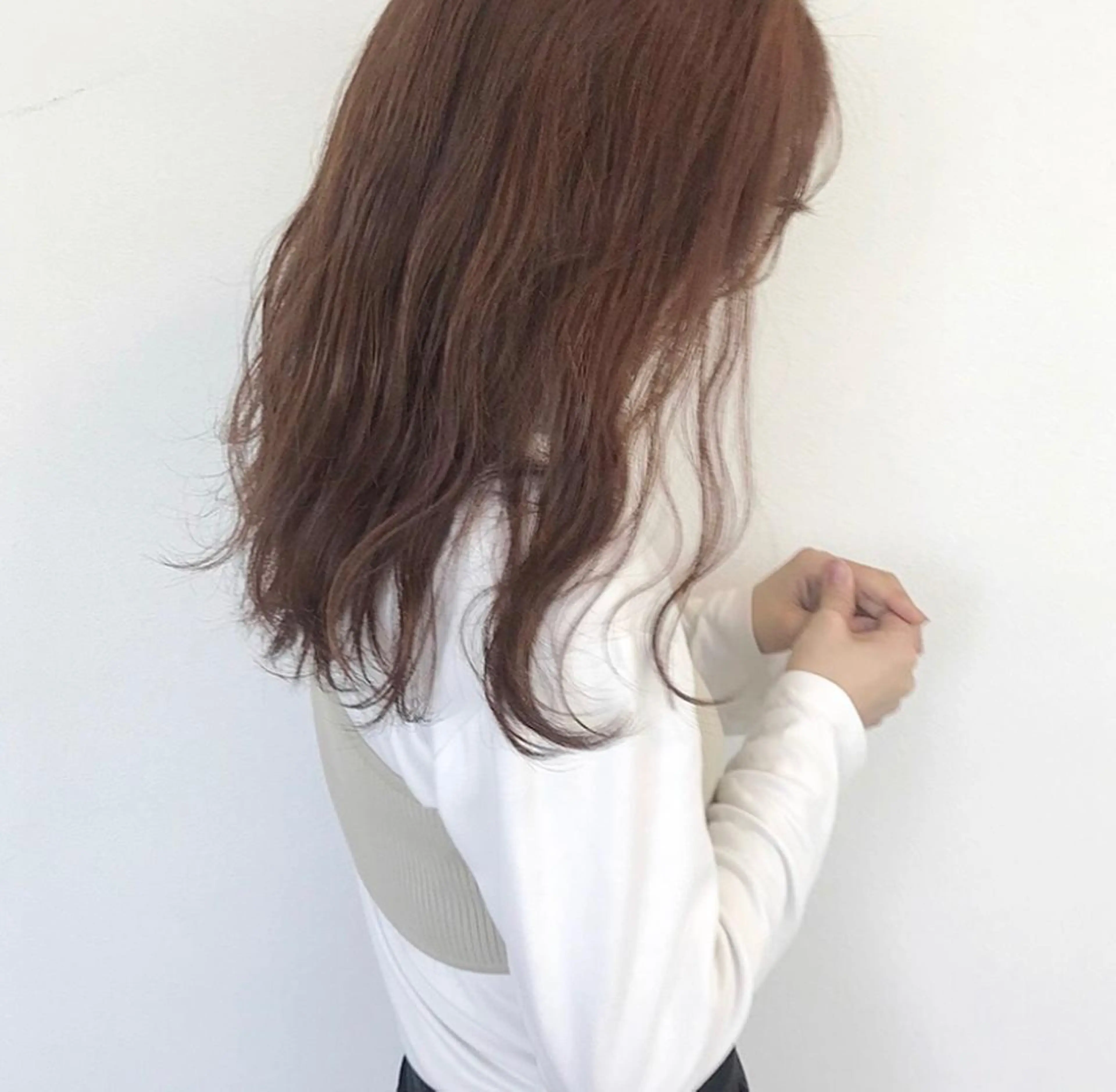 セミロング カラー GPIP 近藤沙樹のヘアスタイル