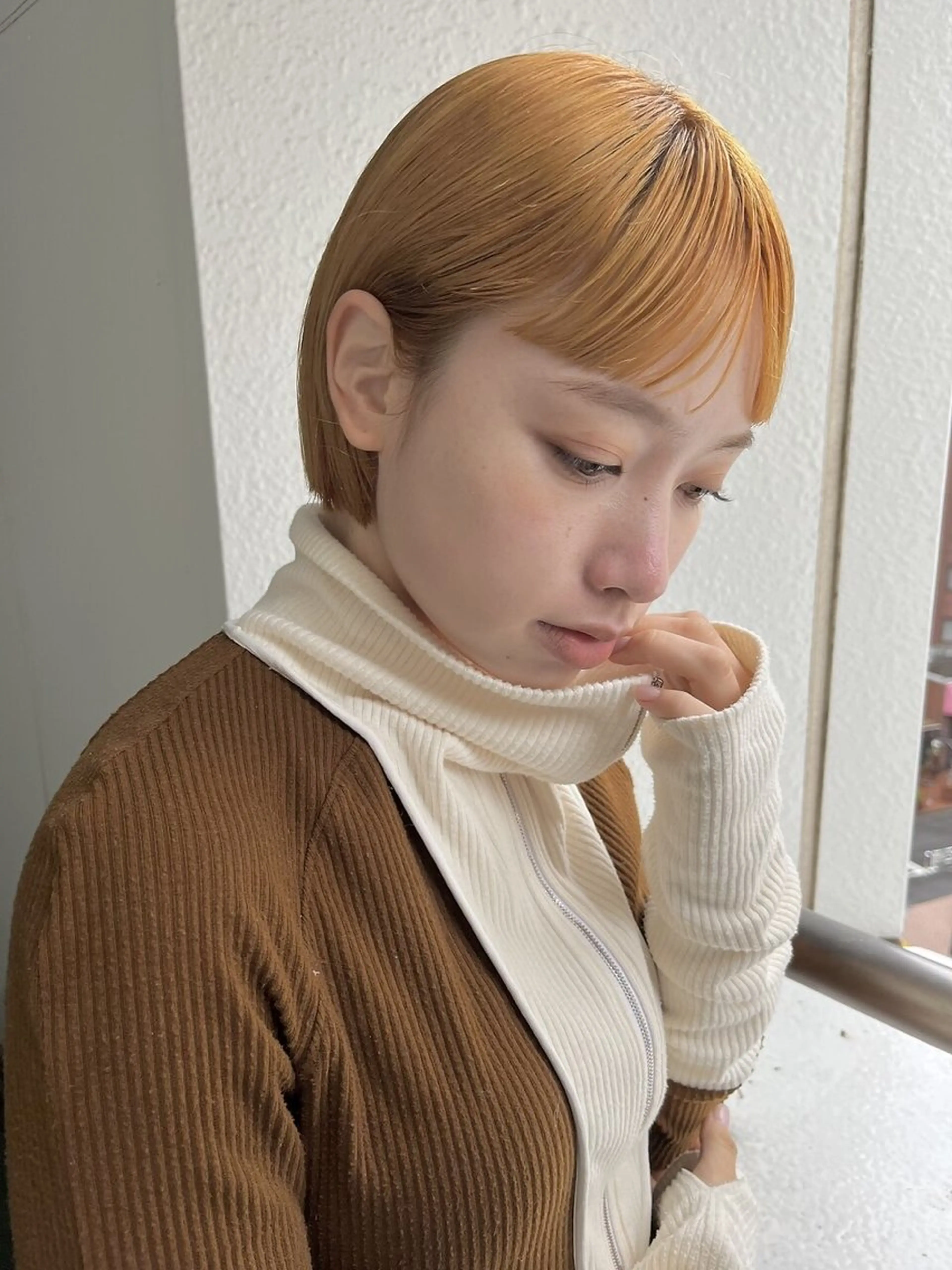 ショート ハイライト 髪質改善 レイヤーカット トリートメント レディースカラー✨ urara渋谷のヘアスタイル