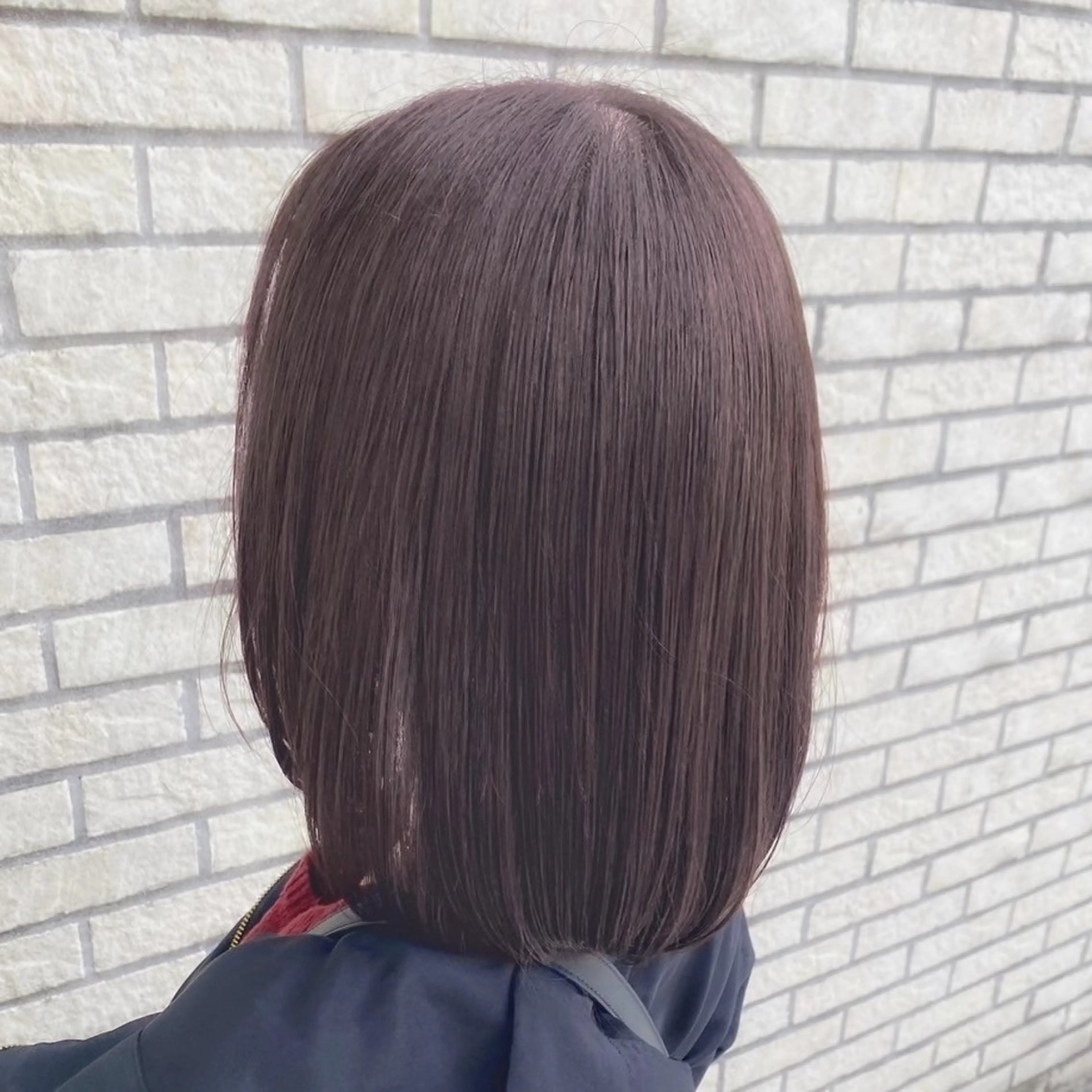 ミディアム カット/艶カラー🎨 平間千賀のヘアスタイル