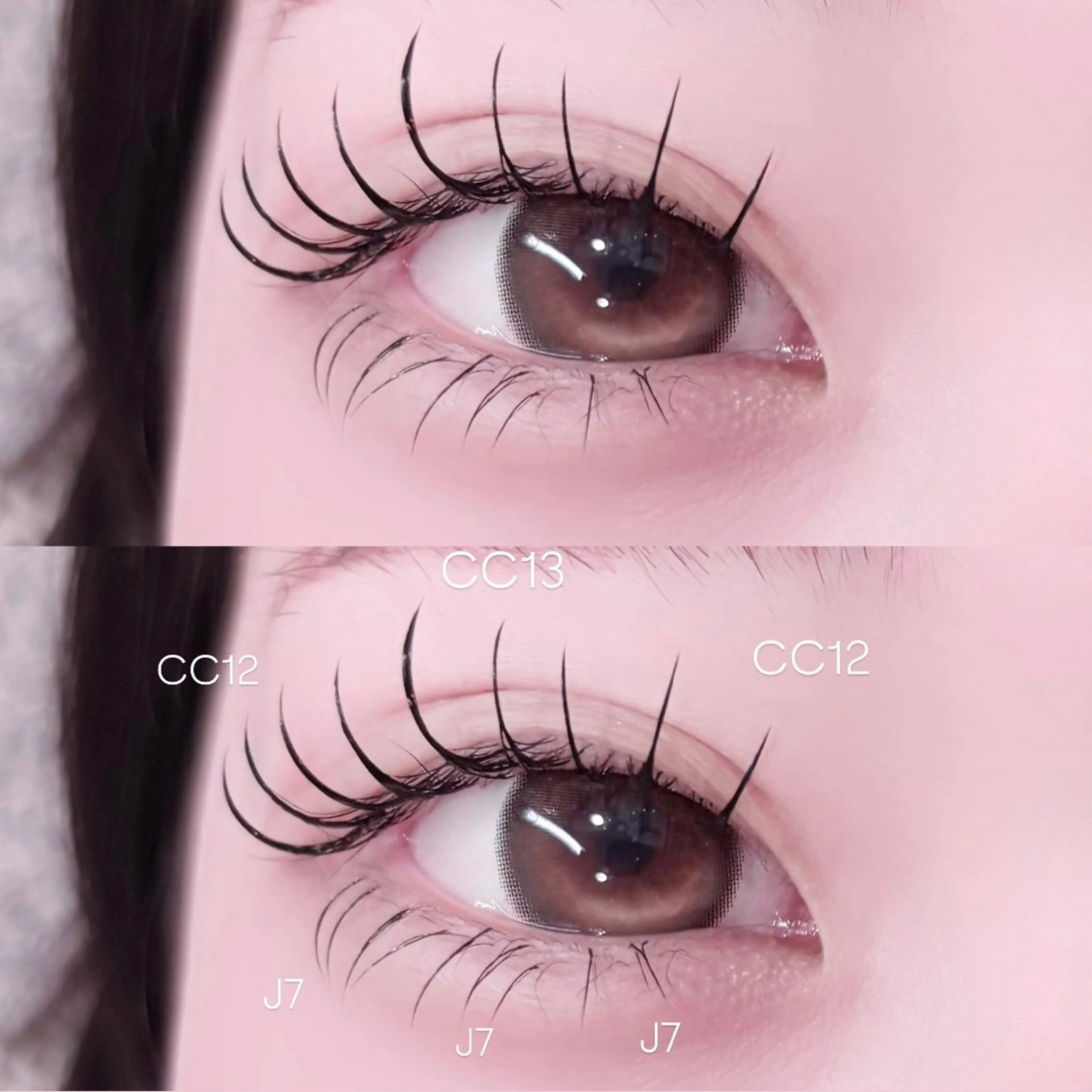 マツエク・マツパ マツエク 🎀束感/上下エク/ 𝐑𝐔𝐀🎀♡のマツエク・マツパデザイン