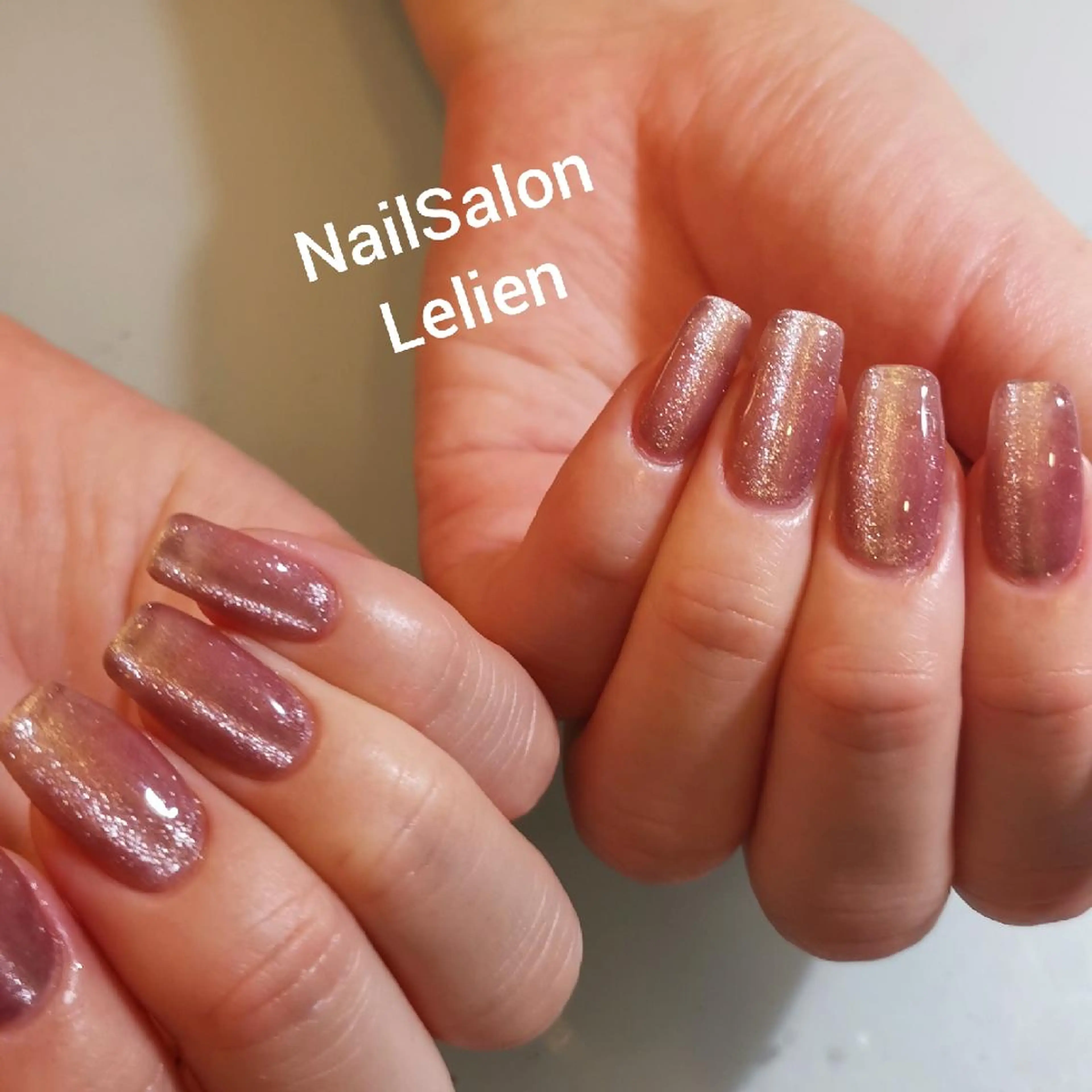 【ジェル】長さ出し(10本)☓ワンカラーの写真