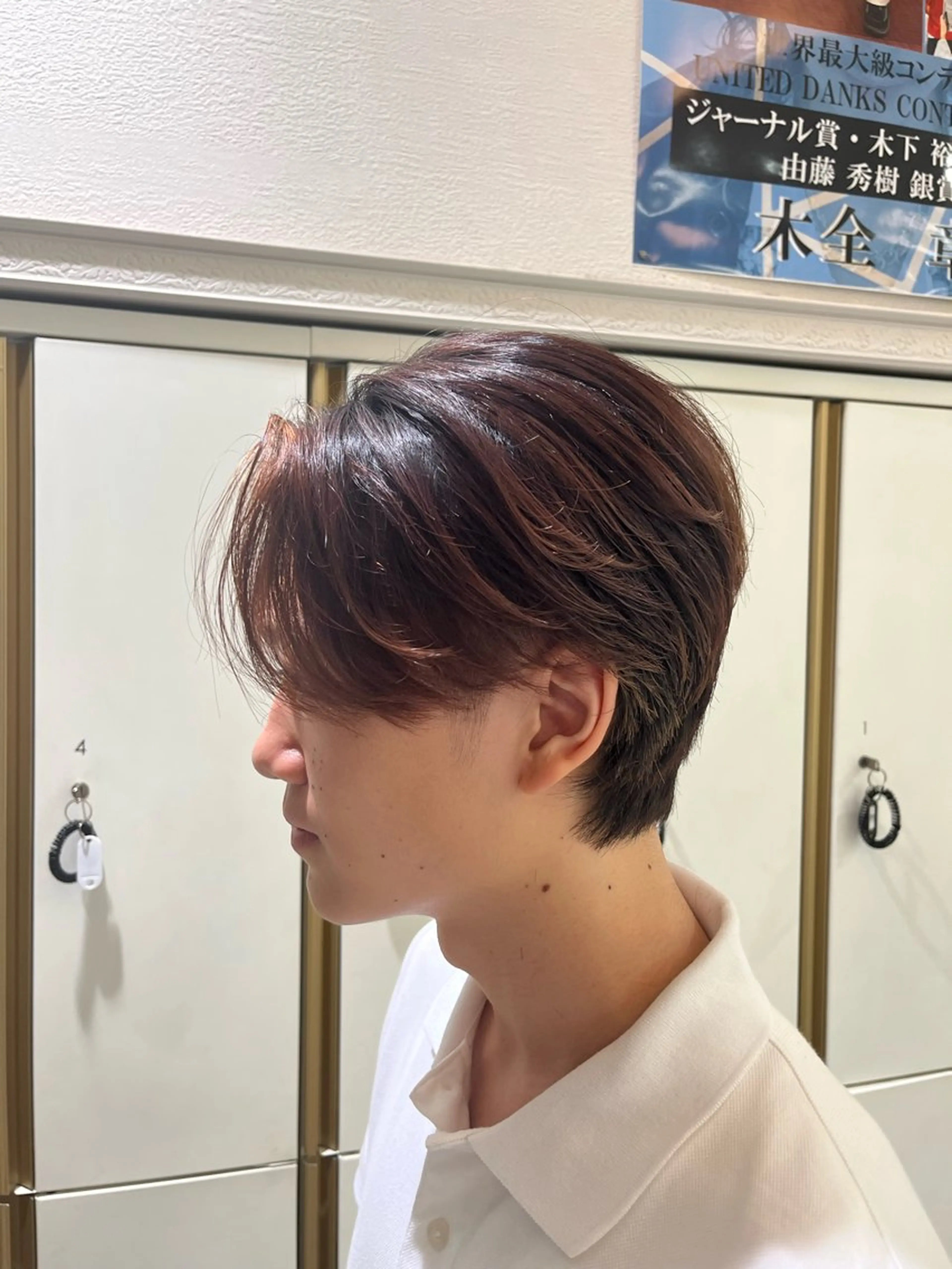 メンズ カット バレイヤージュ/ヘア アレンジ/shionのヘアスタイル