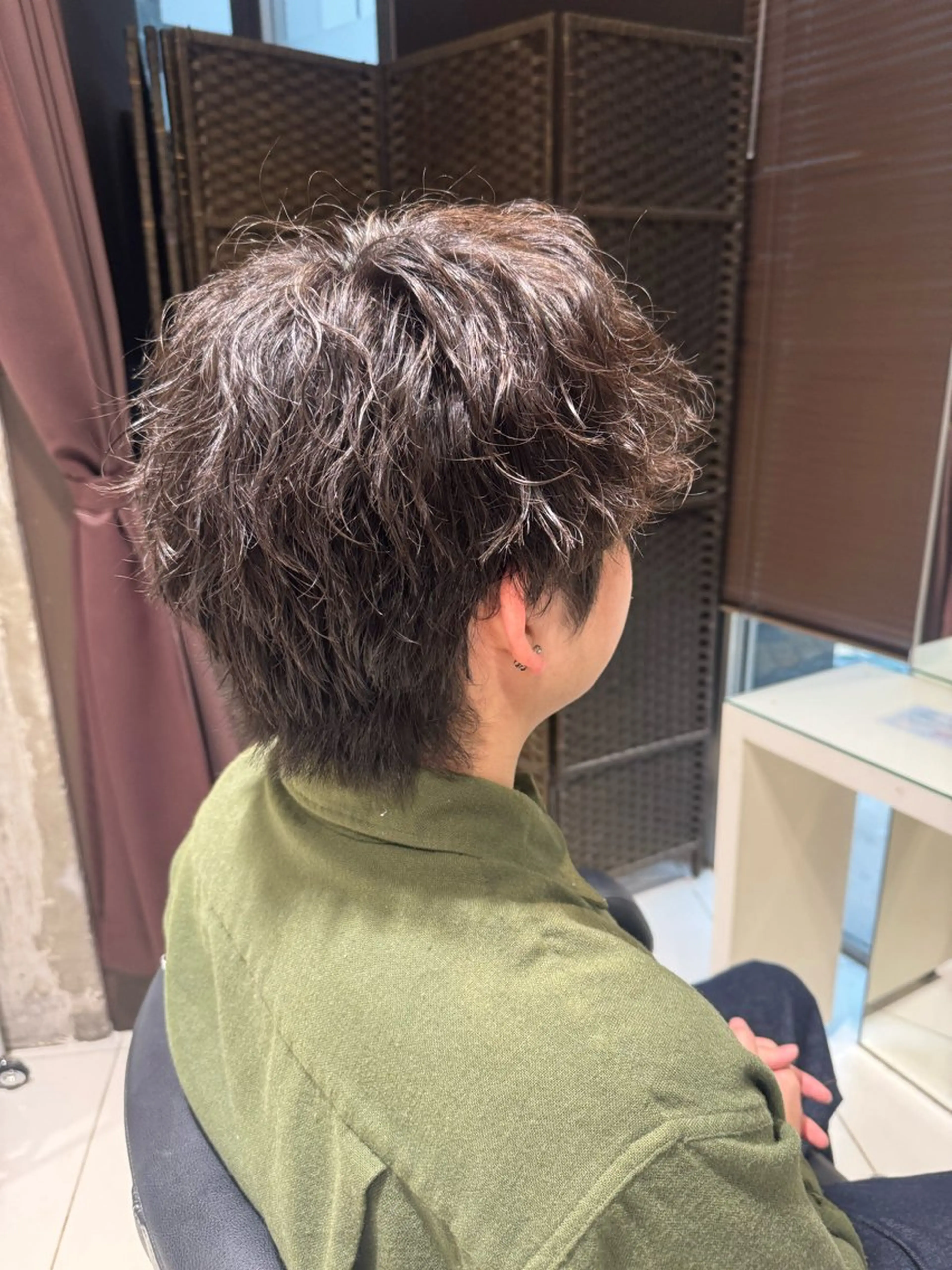 ショート パーマ メンズ カット パーマ AVANCE. annaのヘアスタイル
