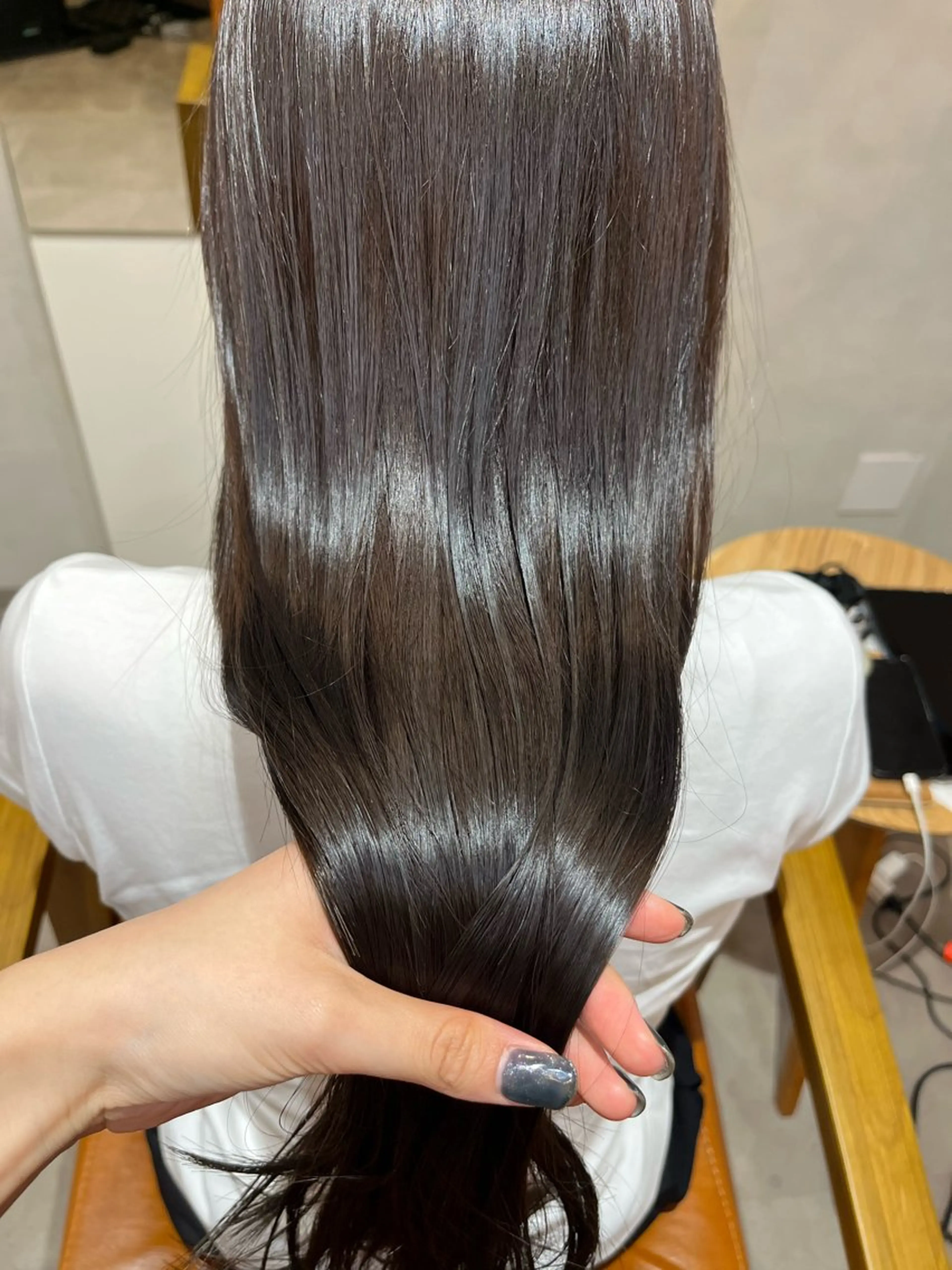 ロング カラー ブラウンカラー くすみブラウン トリートメント Lita./ 大賀ひかり🧁🫧のヘアスタイル