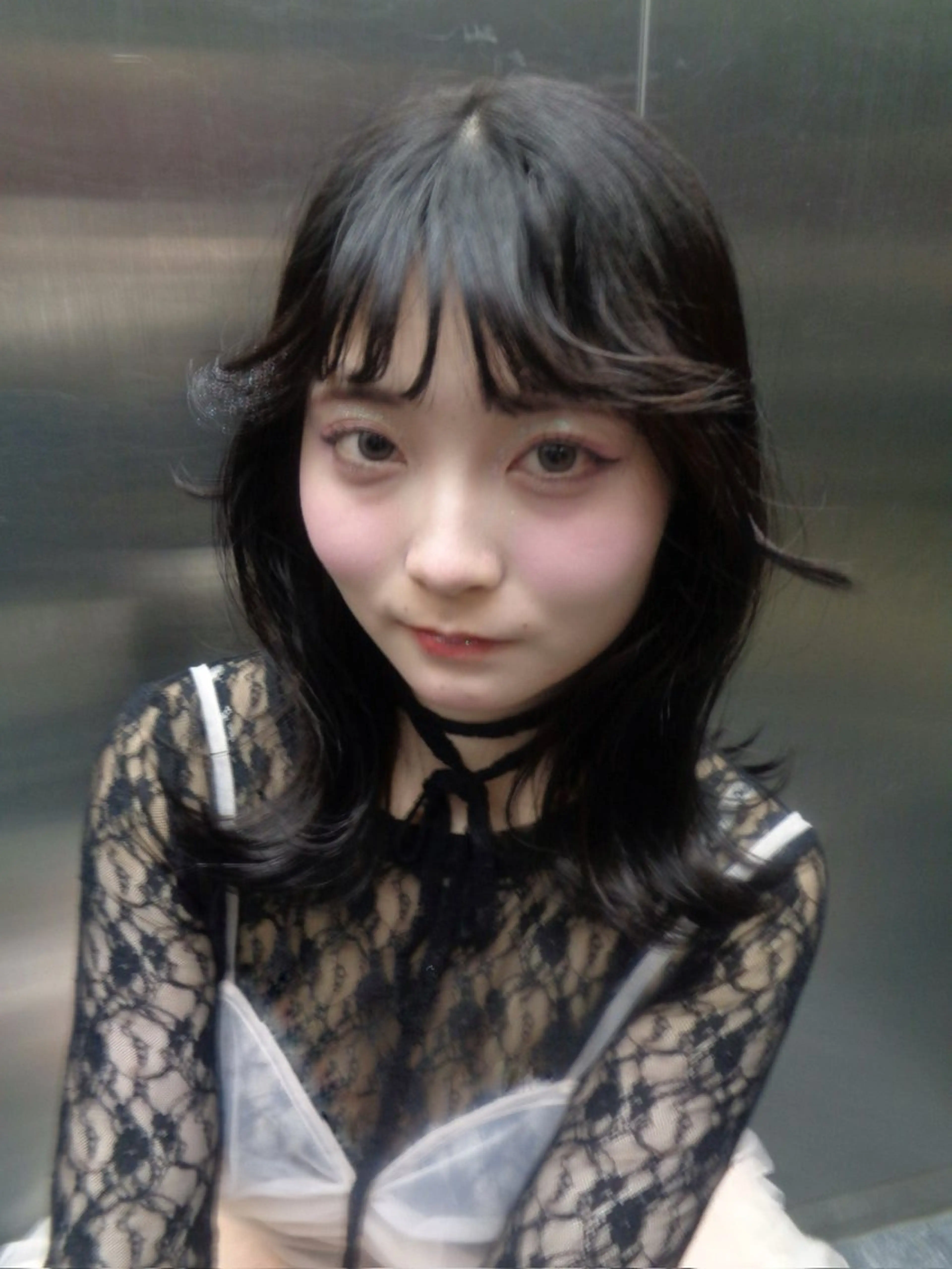 ミディアム カラー ヘアアレンジ SERINA🎀/パ ーマモデル募集中🫧のヘアスタイル