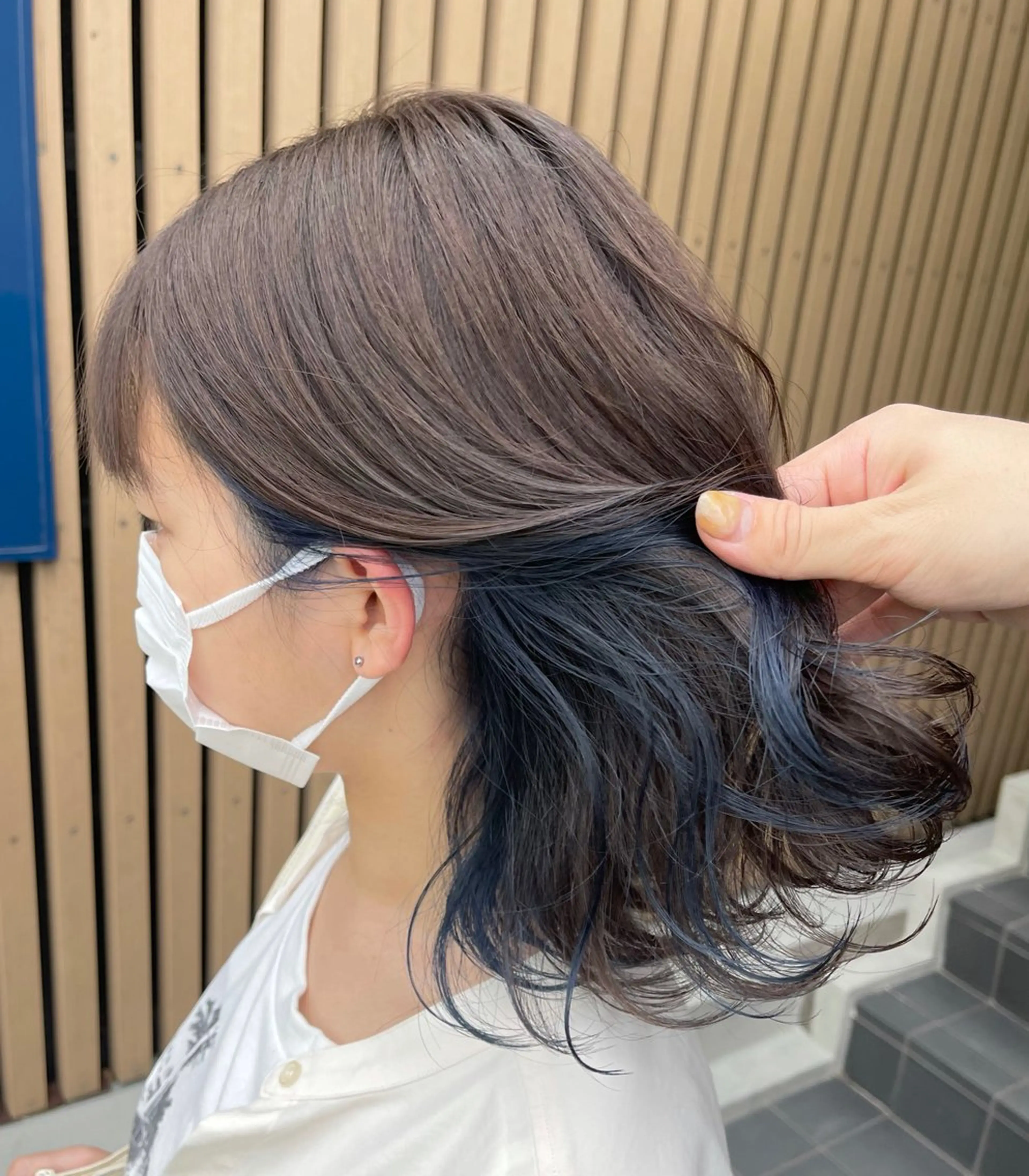 カラー 東梅田エリアカラー ヘアセットNo. 1のヘアスタイル