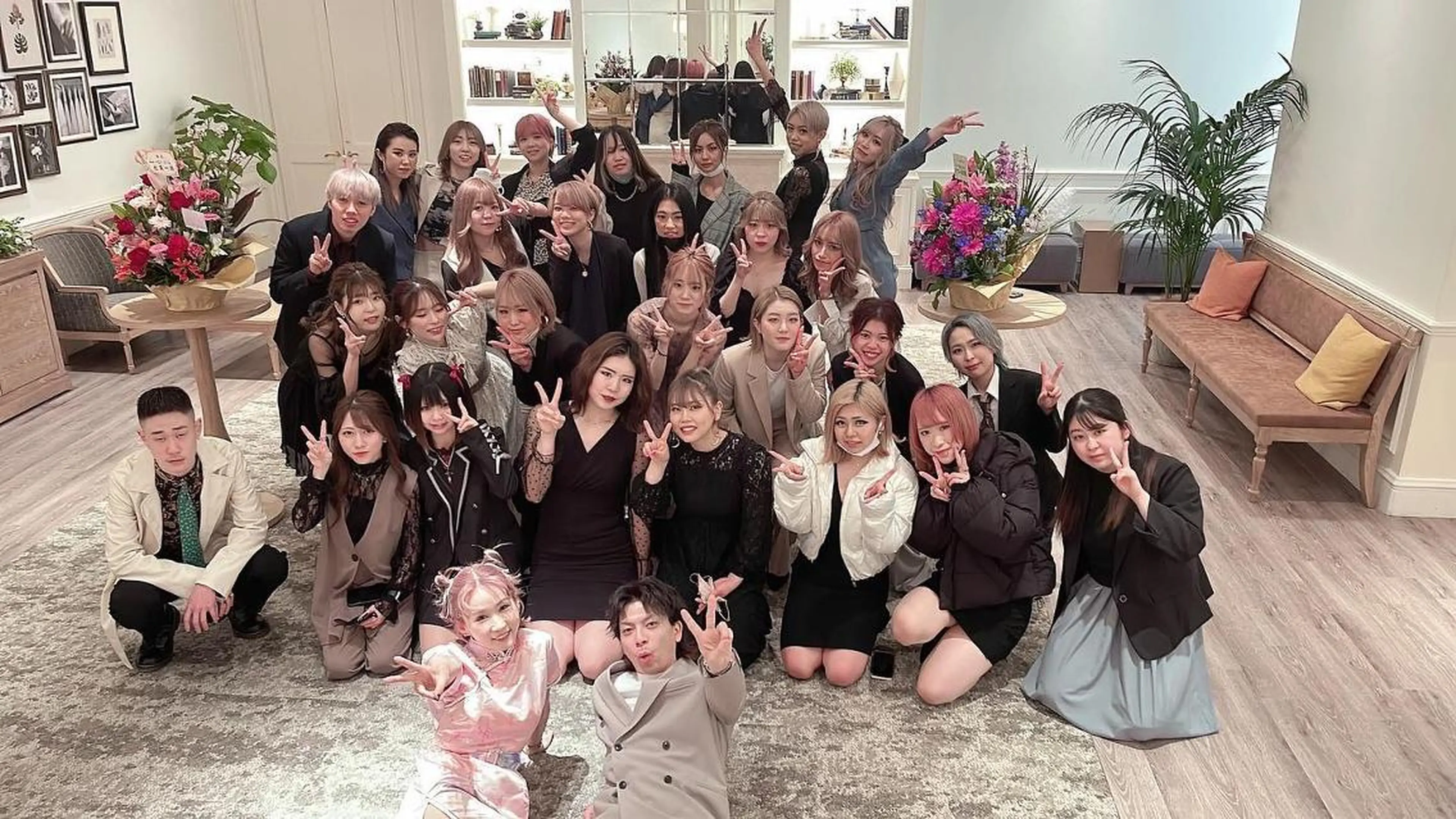 ロング カラー UNDER vr 【アンダーバー】のヘアスタイル