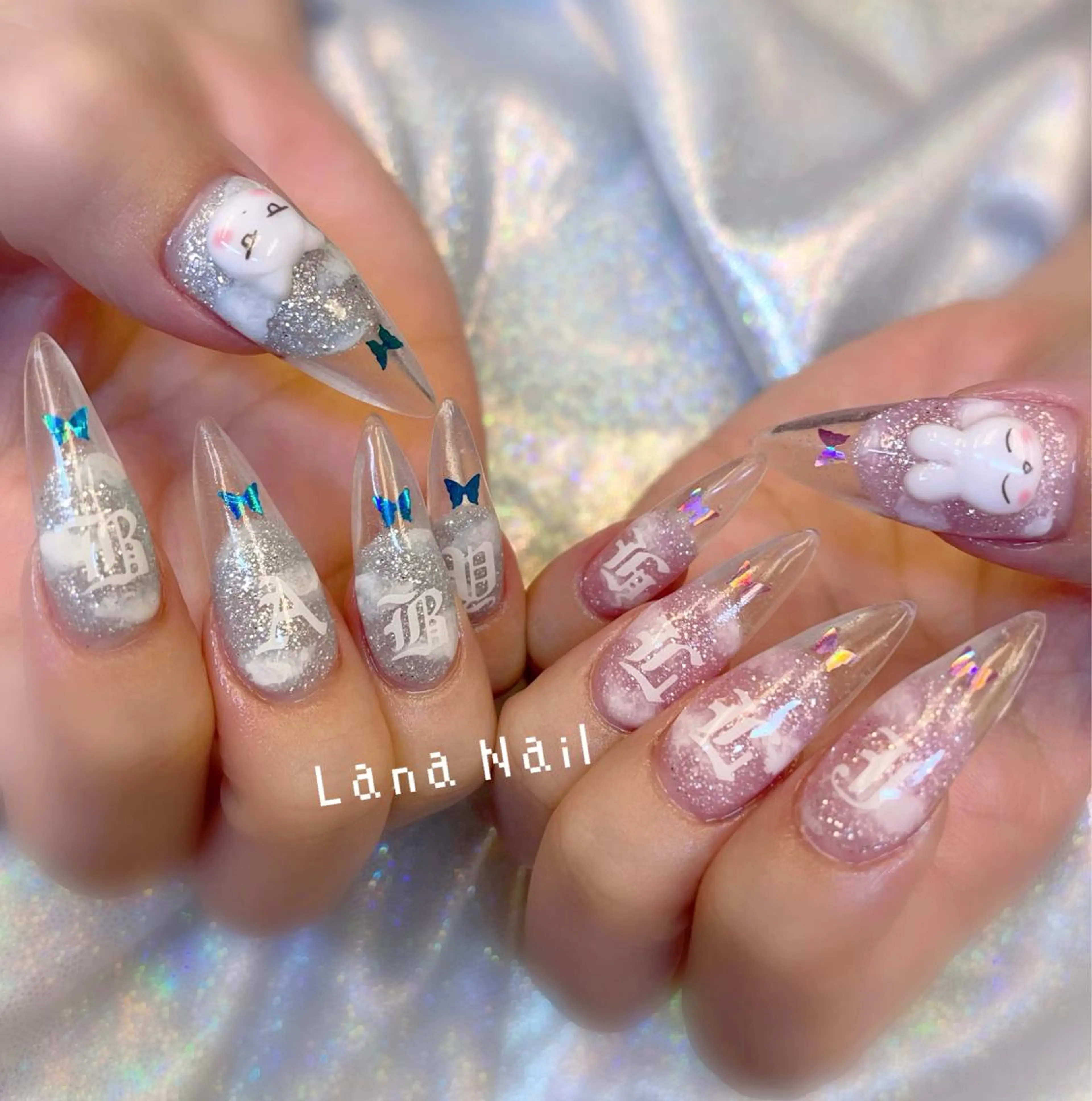 ネイル スカルプネイル Lana Nailのネイルデザイン