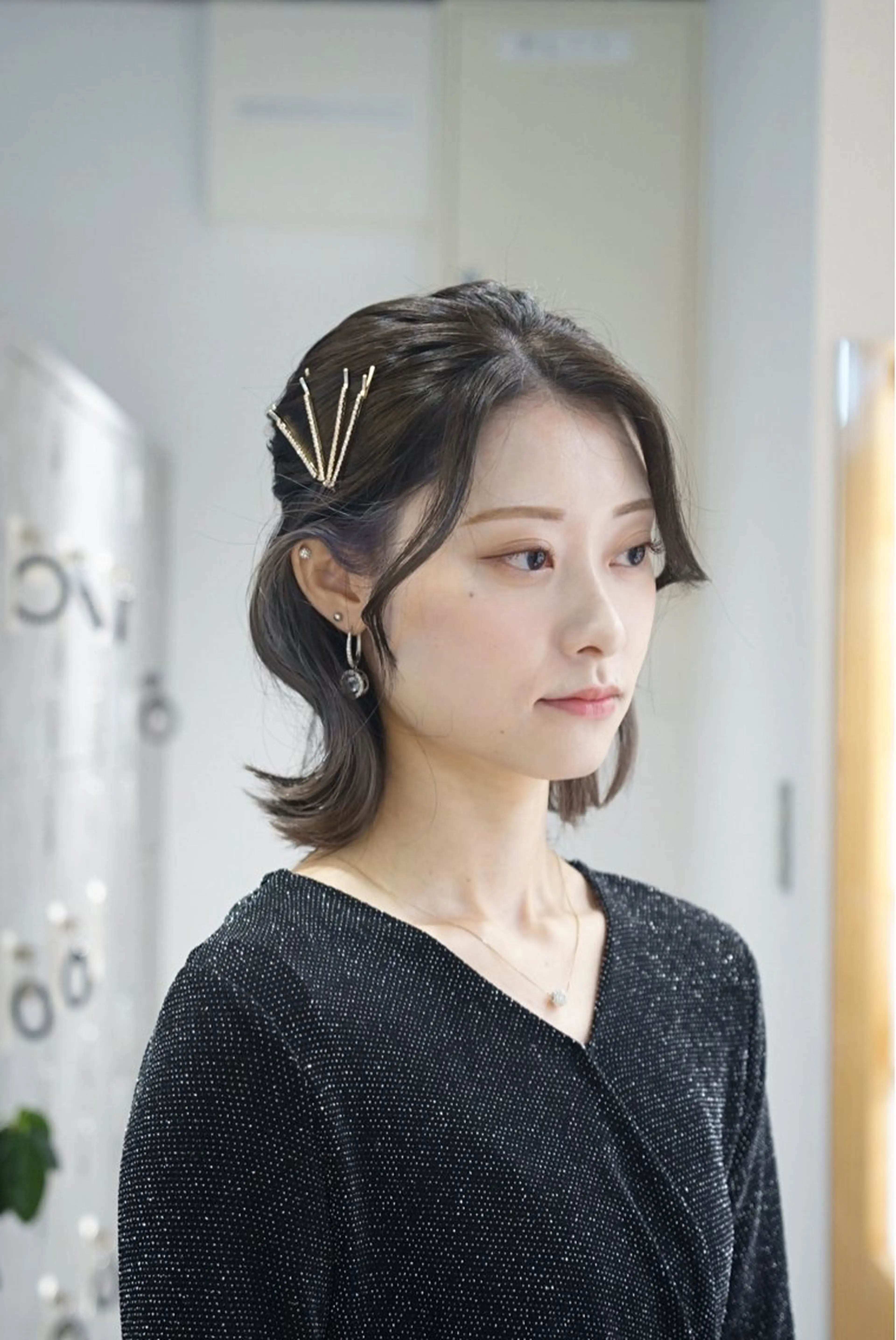 ショート ヘアアレンジ 月100人以上 髪質改善施術｜谷口のヘアスタイル