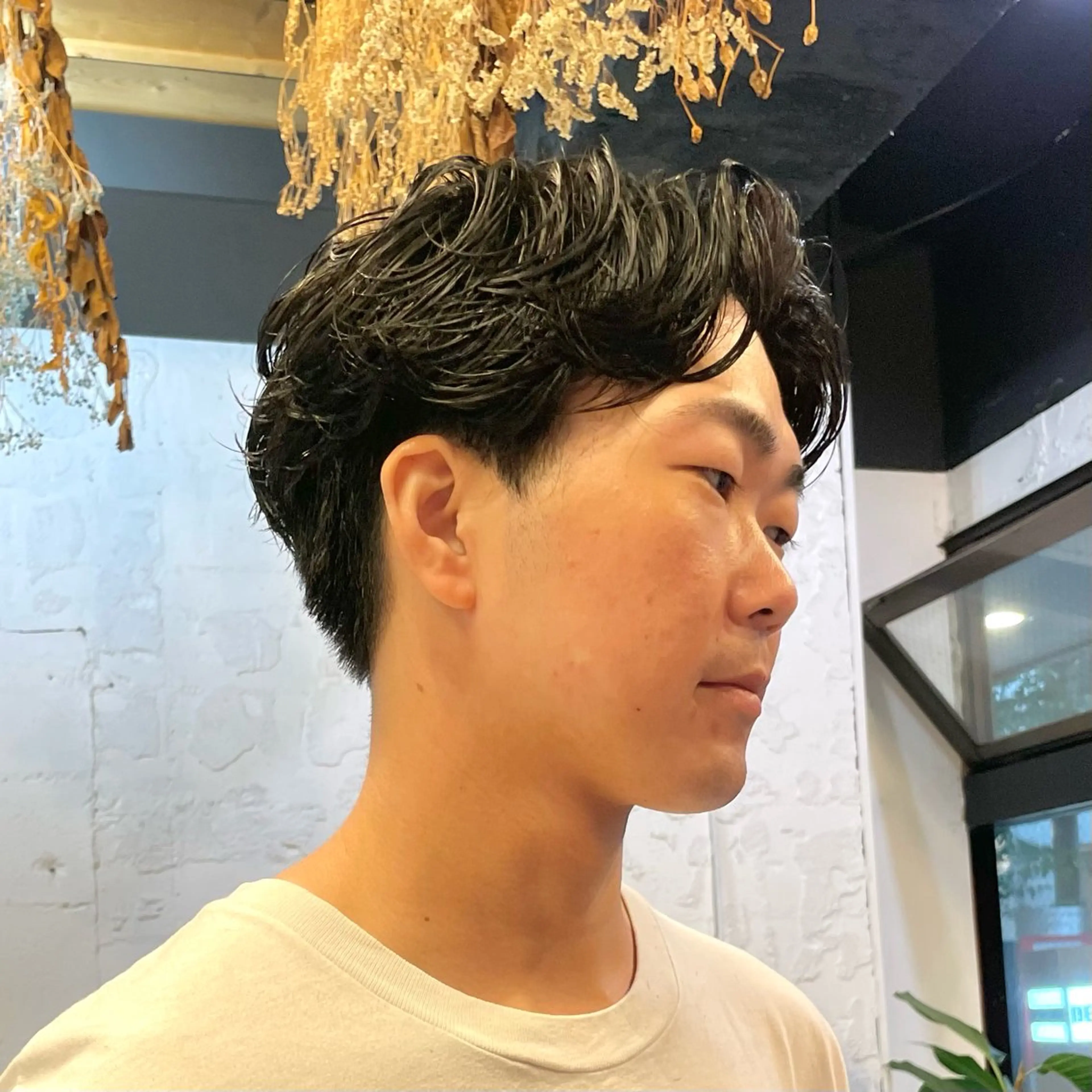 パーマ メンズ カット パーマ トリートメント 🔥メンズショート 職人🔥大澤龍也のヘアスタイル