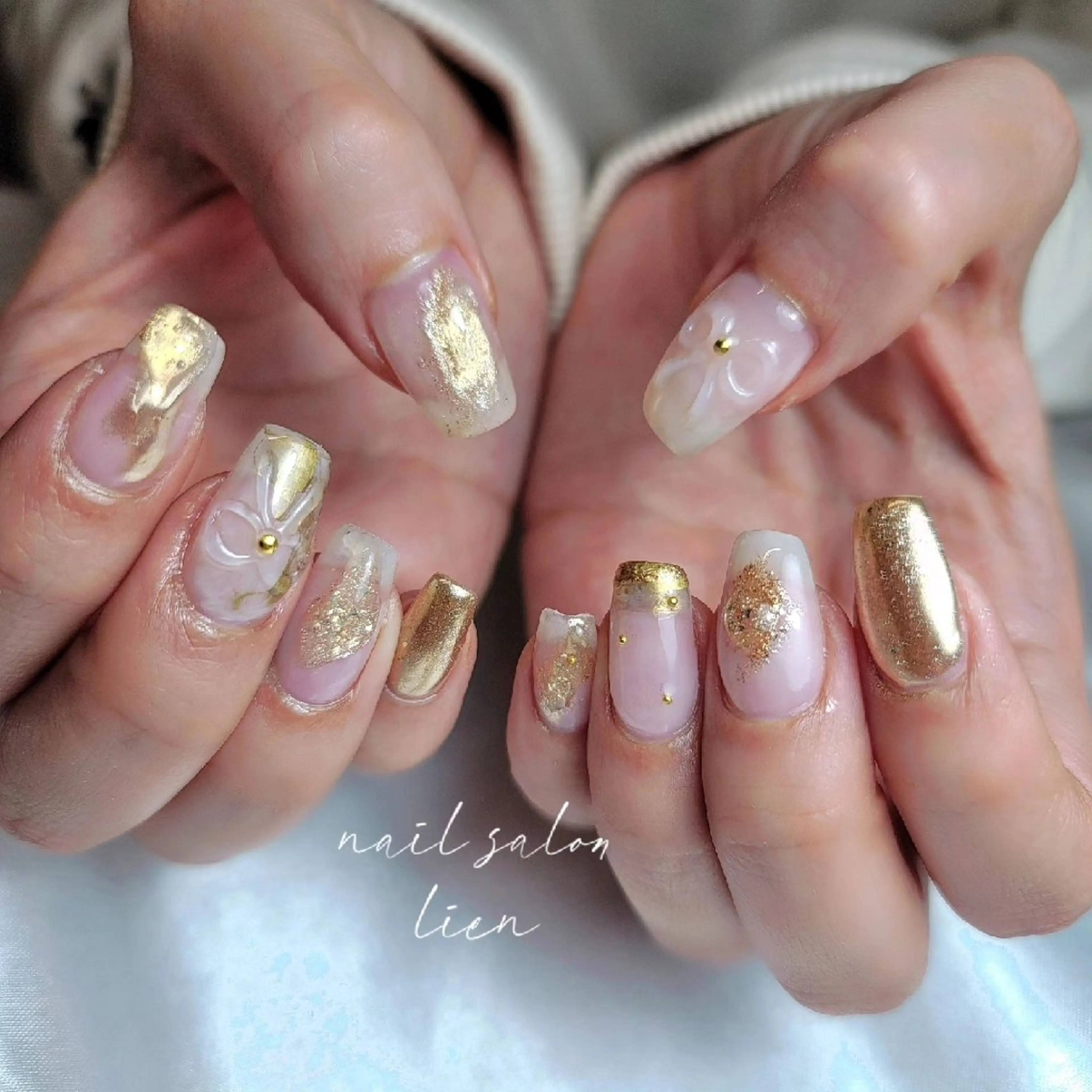 ネイル ハンドネイル プライベートサロン lienのネイルデザイン