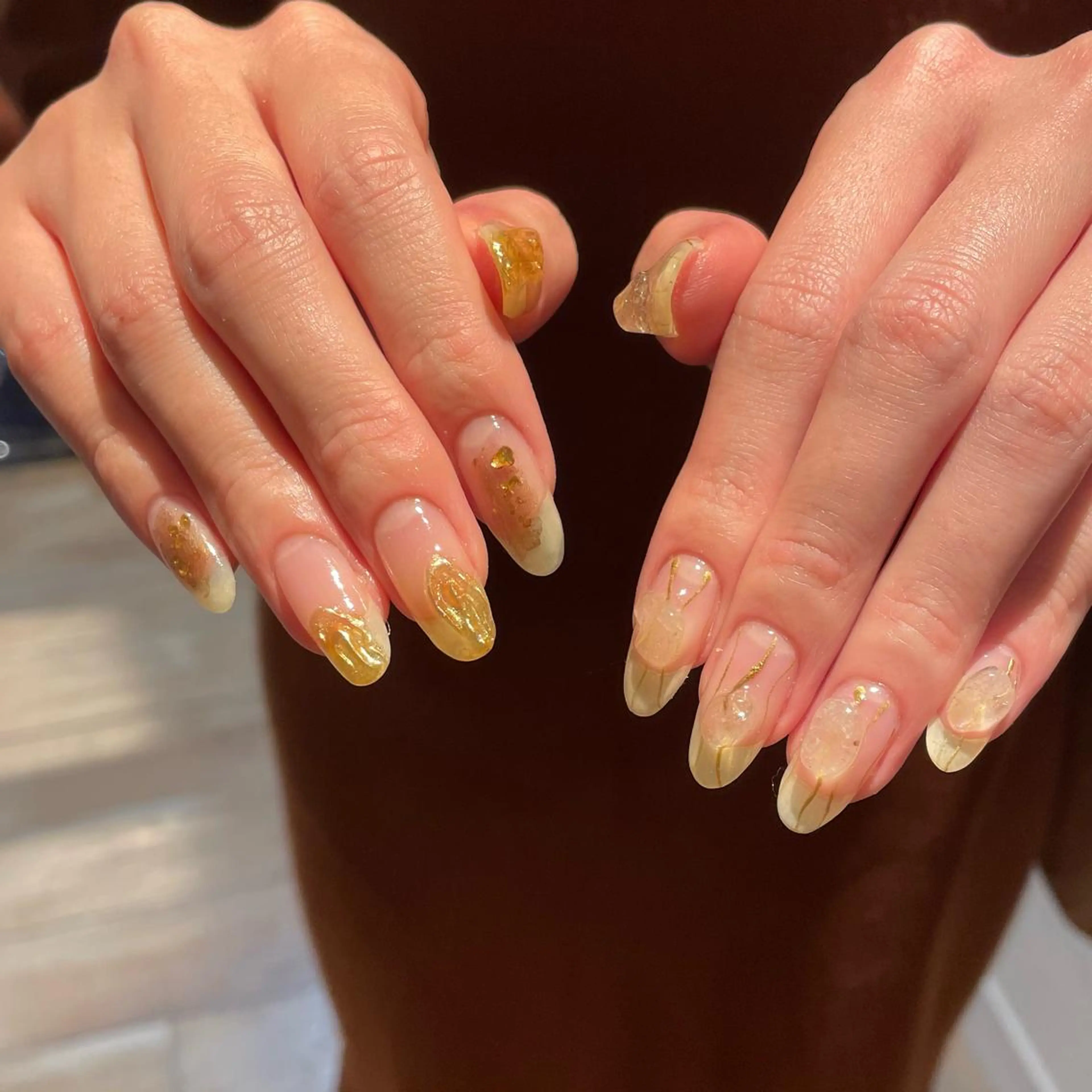 ネイル 新井 ひなののネイルデザイン