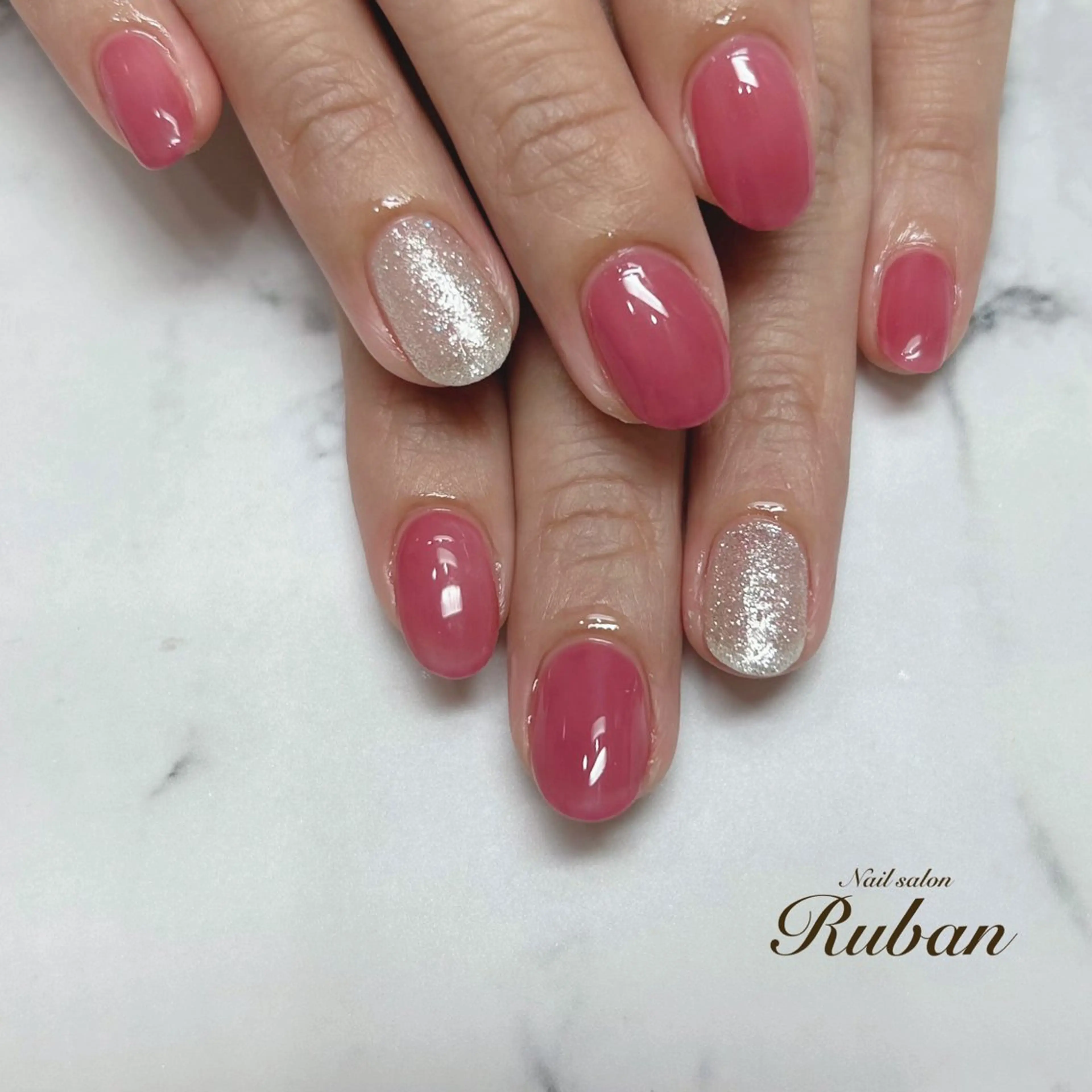 ネイル ワンカラーネイル Nail salon Rubanのネイルデザイン