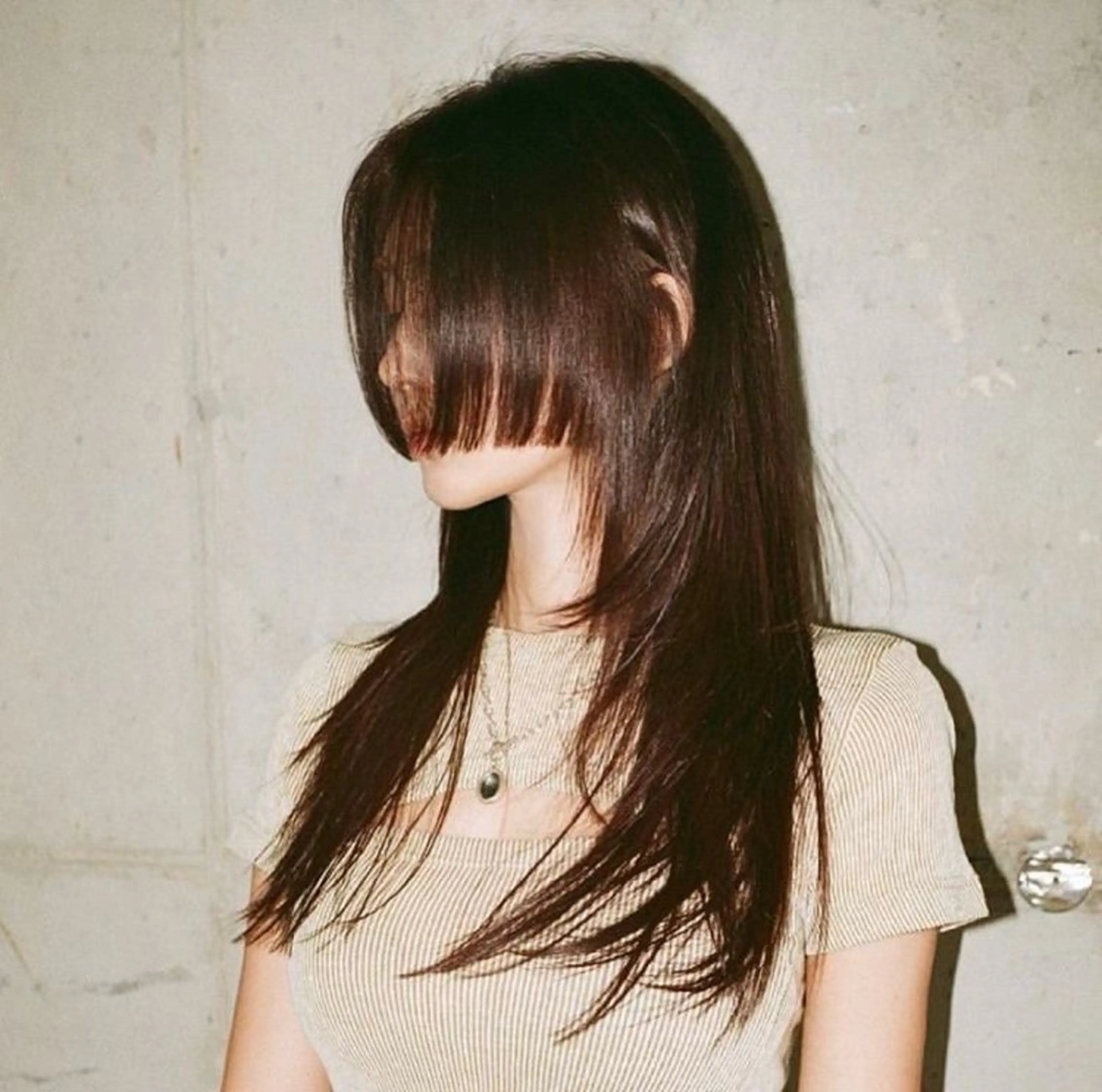 ロング カラー レイヤーカット ✴︎UNU ✴︎モエカのヘアスタイル