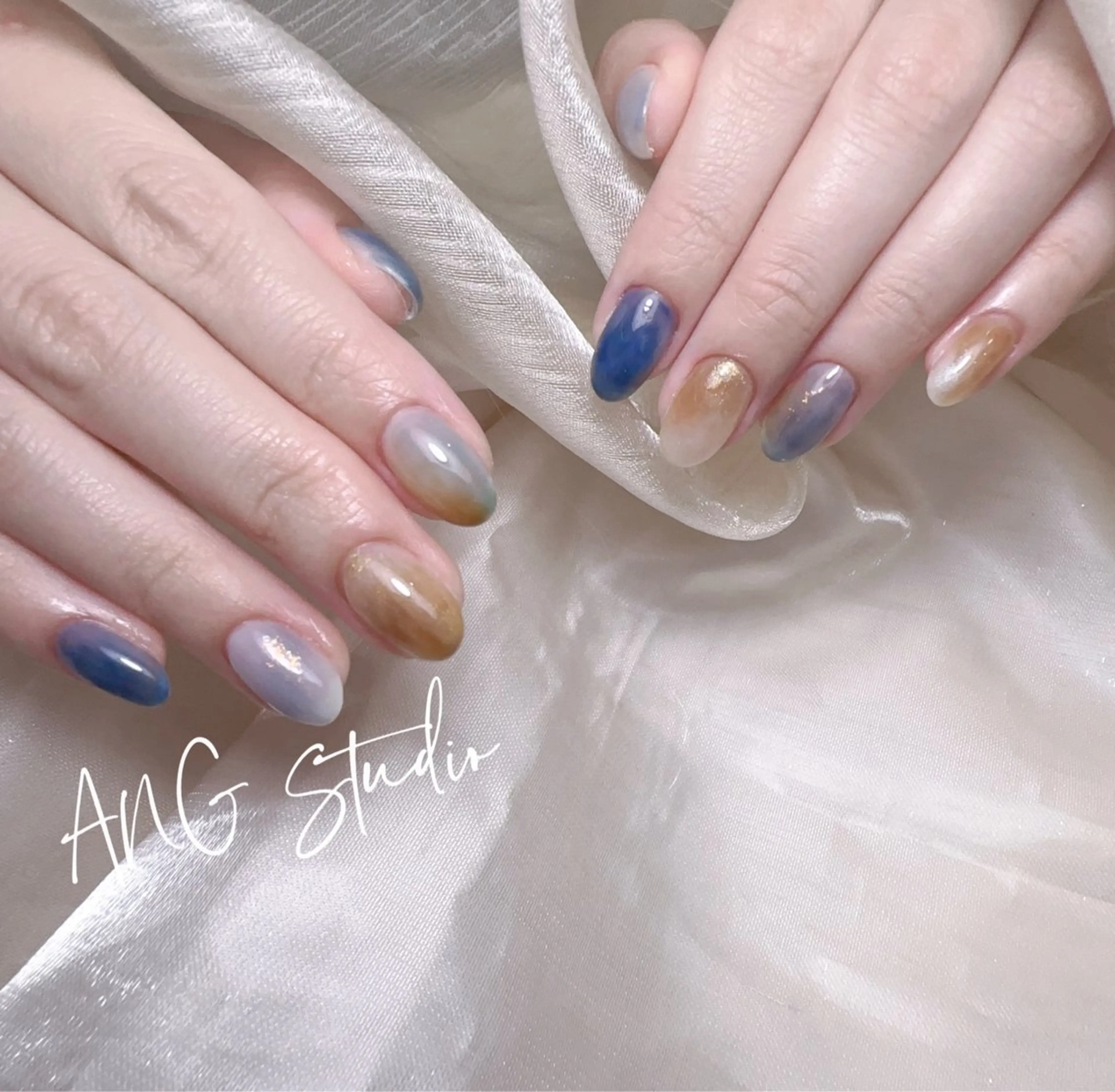 ネイル ハンドネイル ハンドケア ANG Studioのネイルデザイン
