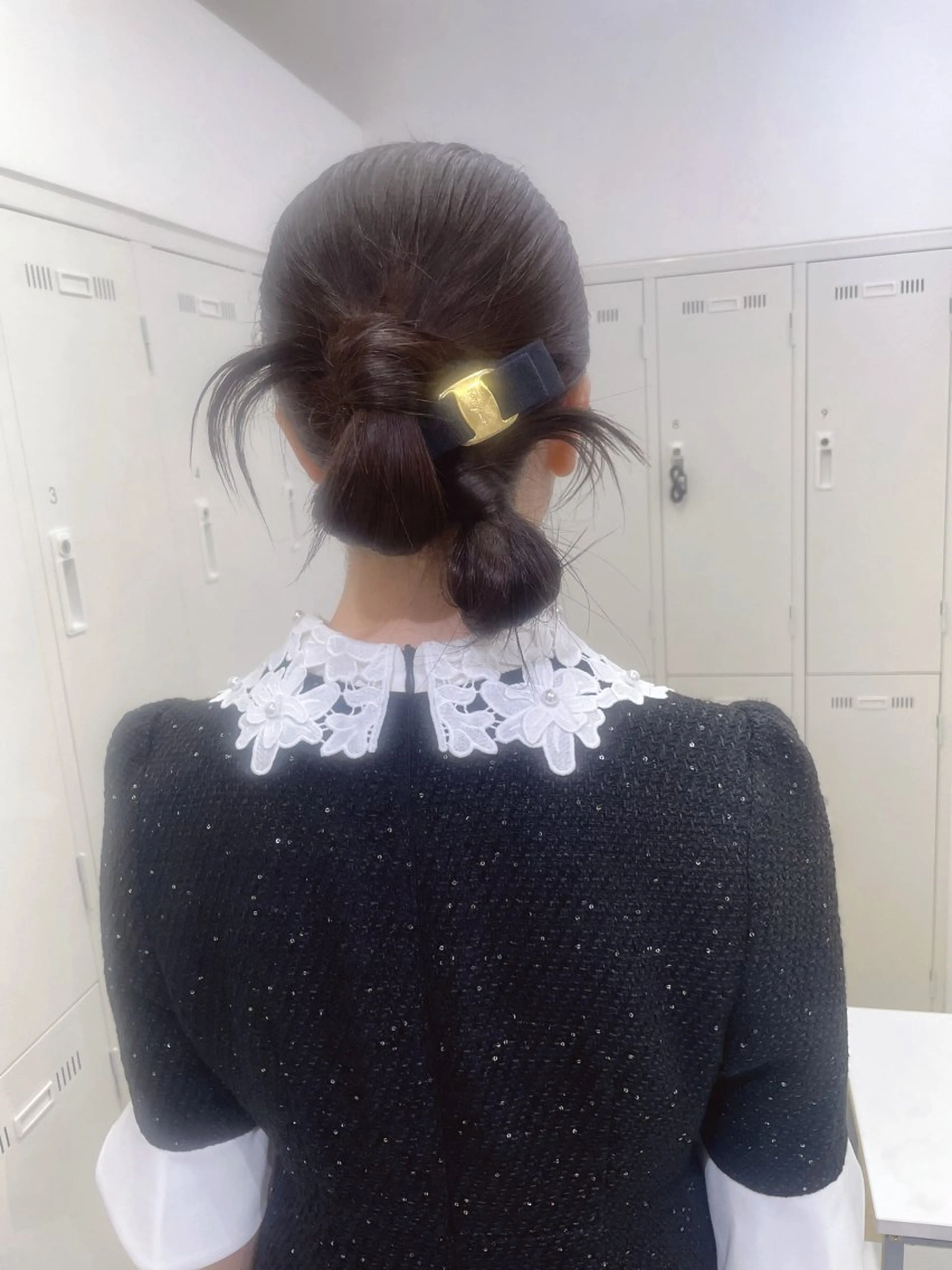 ヘアアレンジ 結婚式・ブライダル ヘアセット 店長福島成美/髪質 改善縮毛矯正/カラーのヘアスタイル