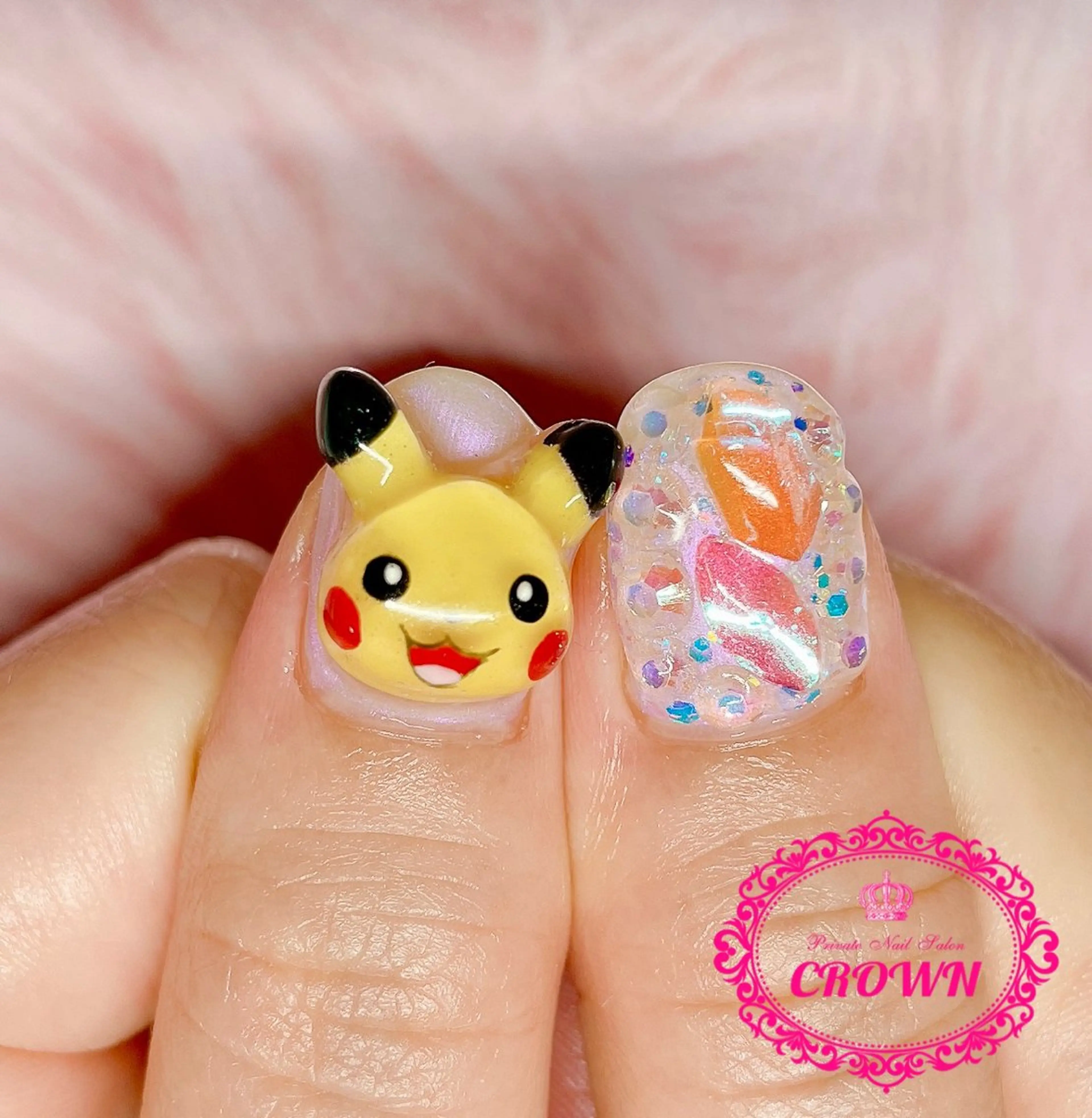 ネイル CROWN プライベートサロンのネイルデザイン