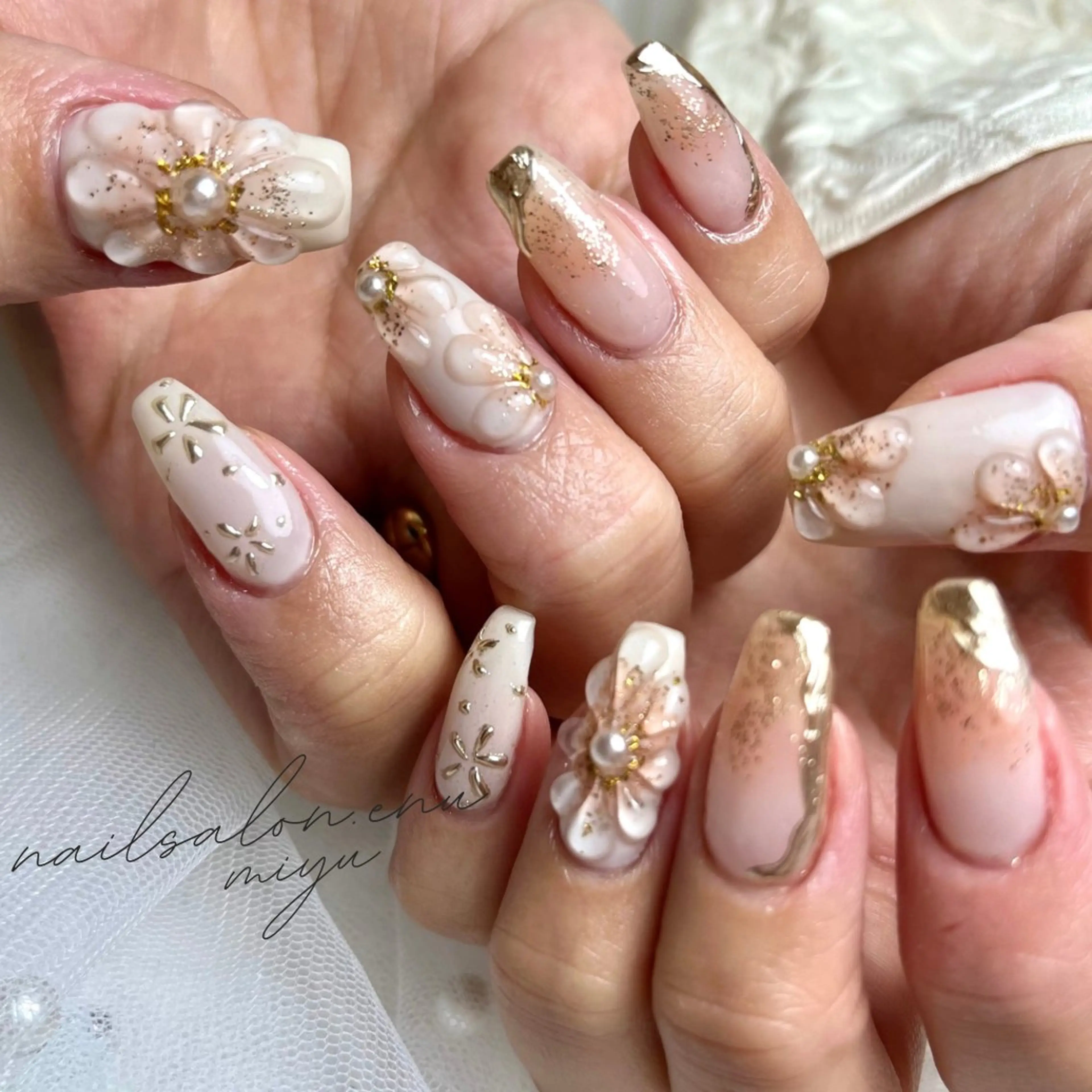 ネイル nailsalon enu.　miyuのネイルデザイン