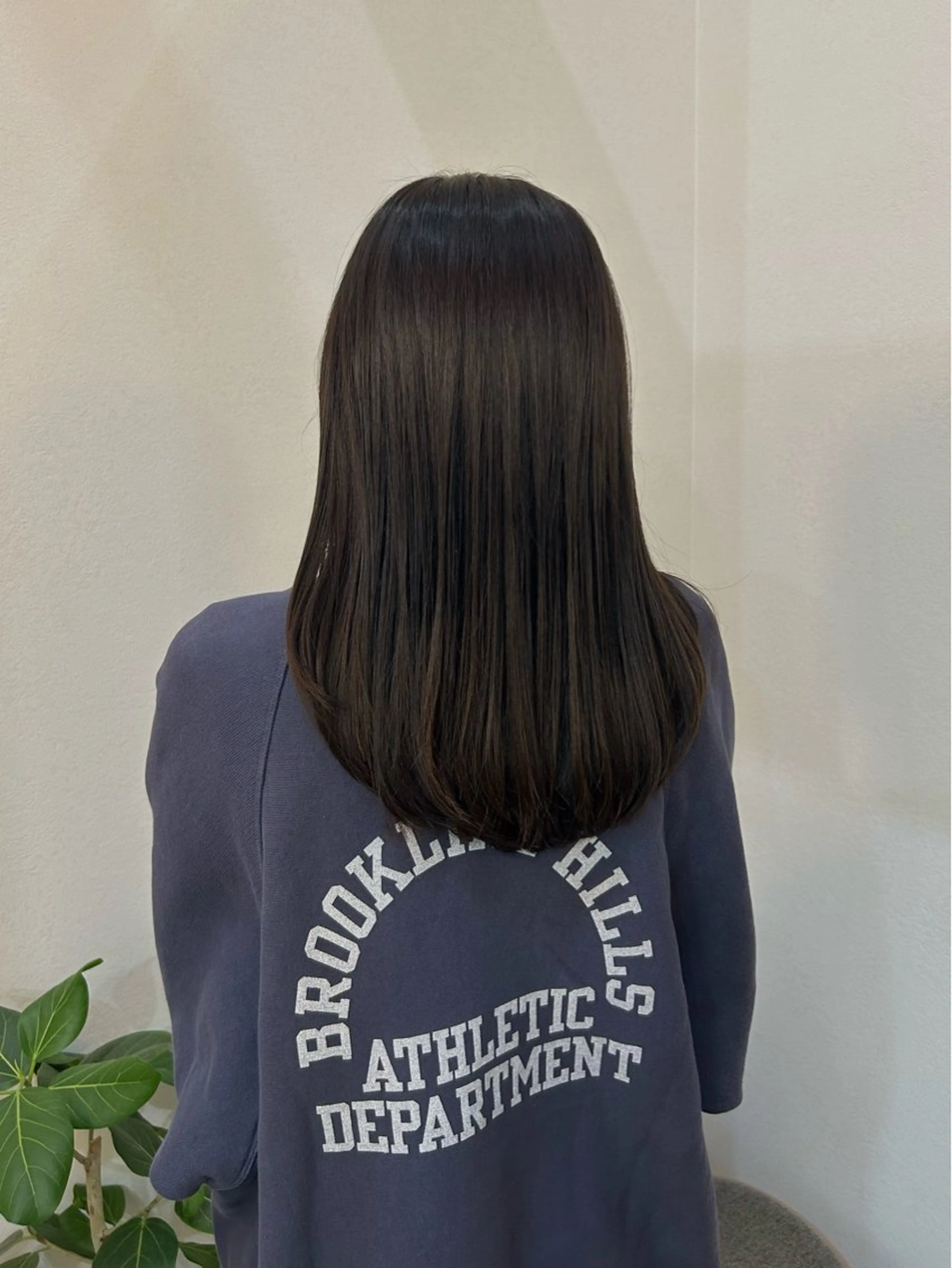 ミディアム カラー カット ヘアカラー トリートメント minami /パーマのヘアスタイル