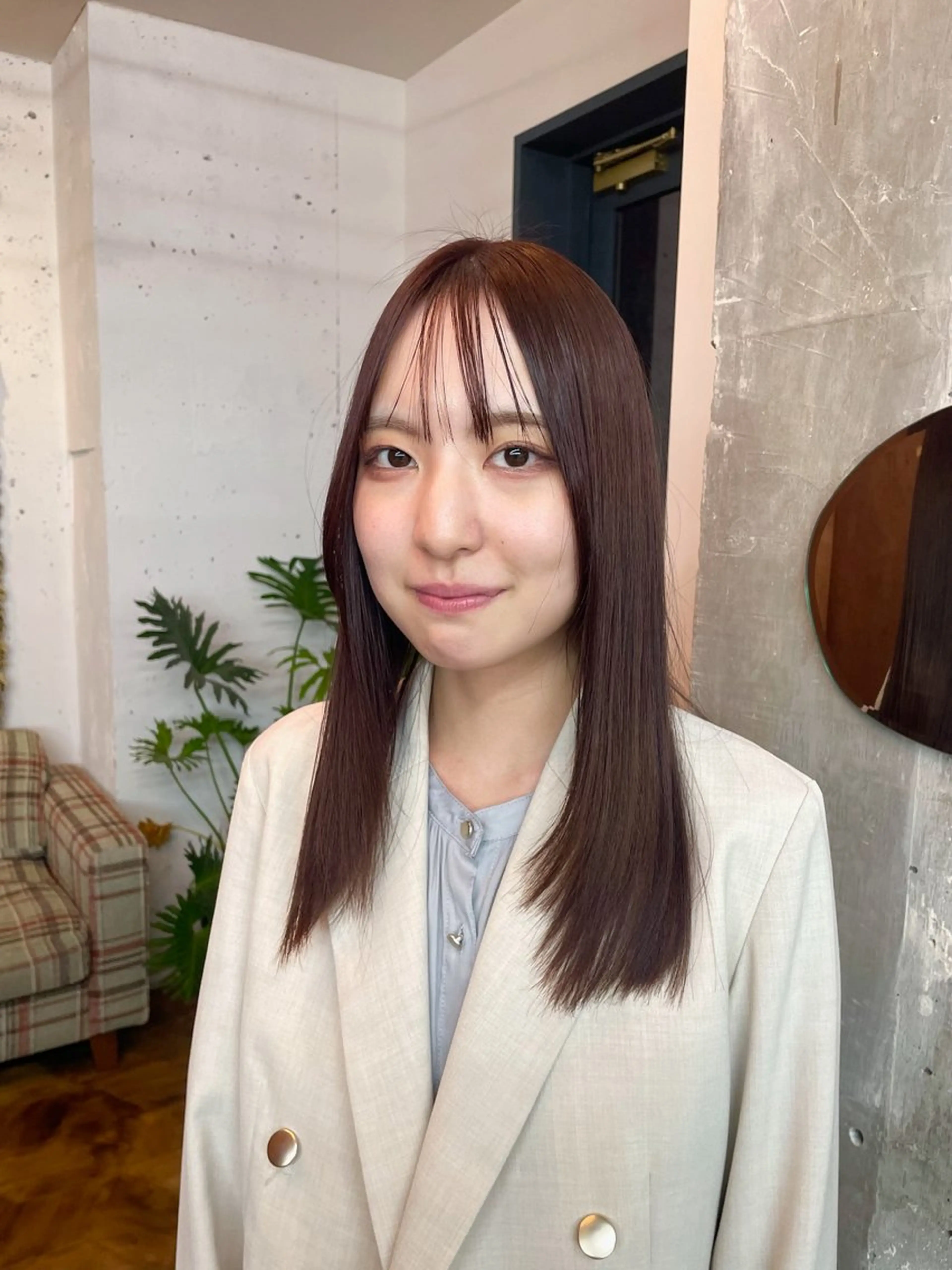 ロング ヘアカラー ミカミ モエ🐈‍⬛のヘアスタイル