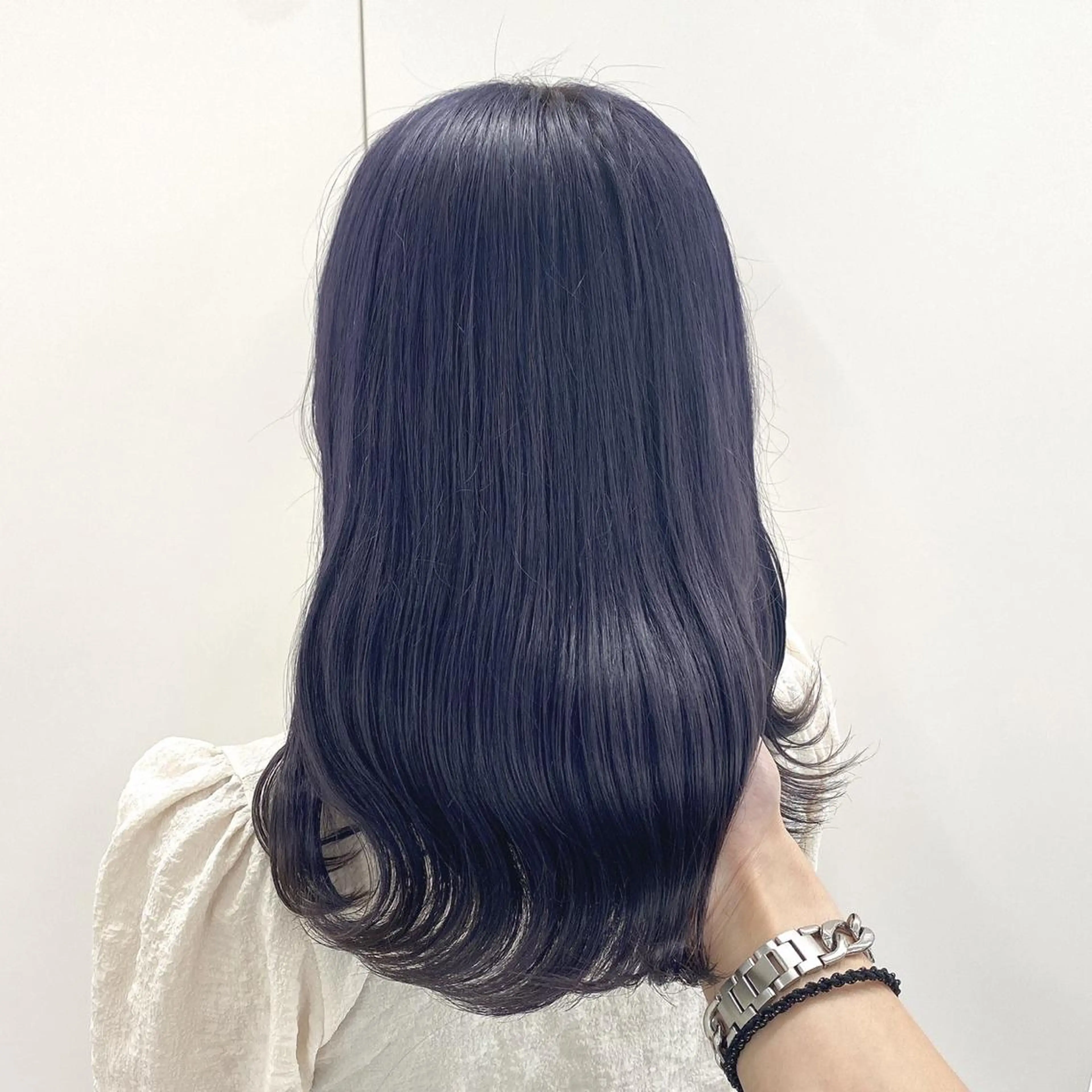 ミディアム カラー ヘアアレンジ メンズパーマ特化 TAIGAのヘアスタイル