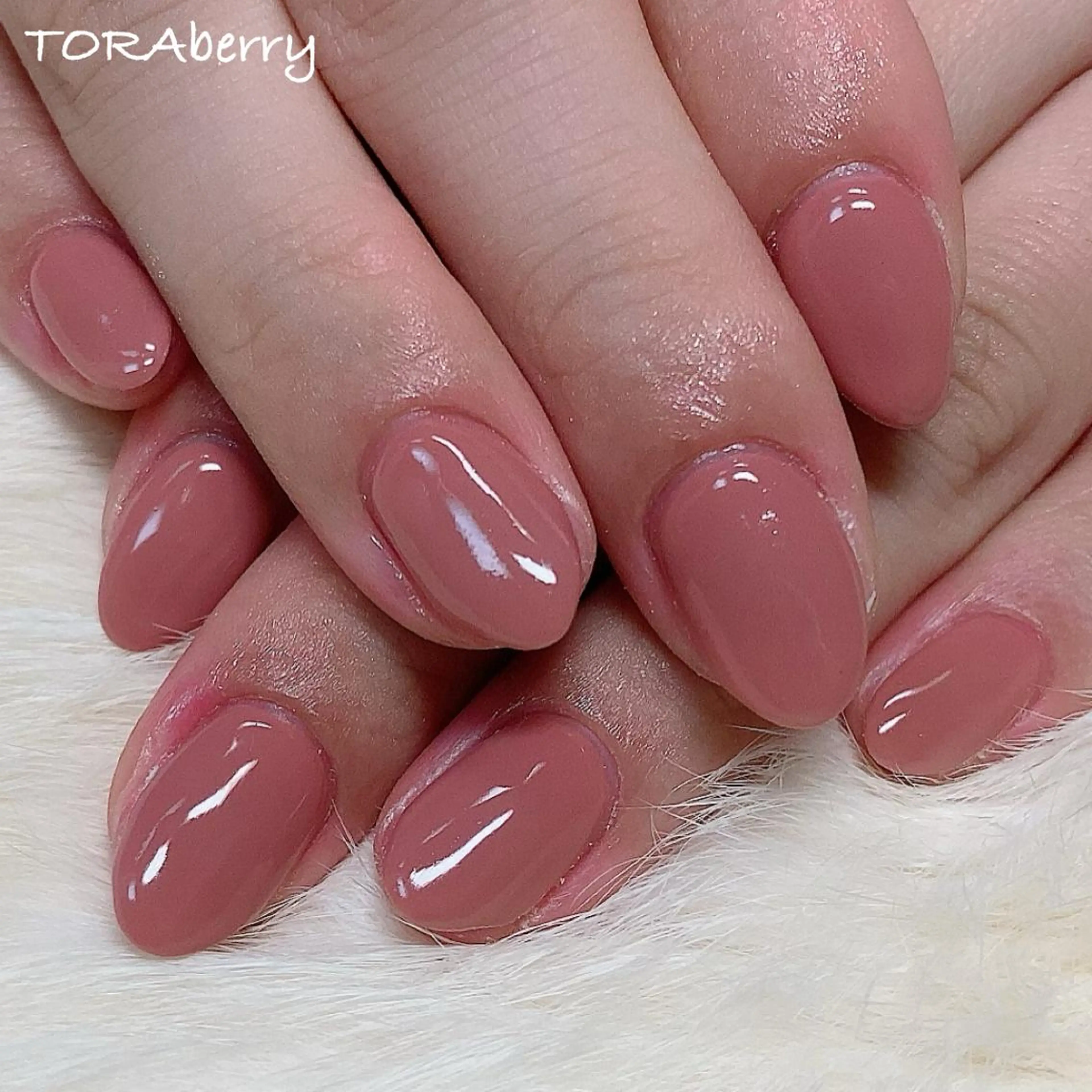 ネイル ワンカラーネイル ハンドネイル ネイリスト なつみのネイルデザイン