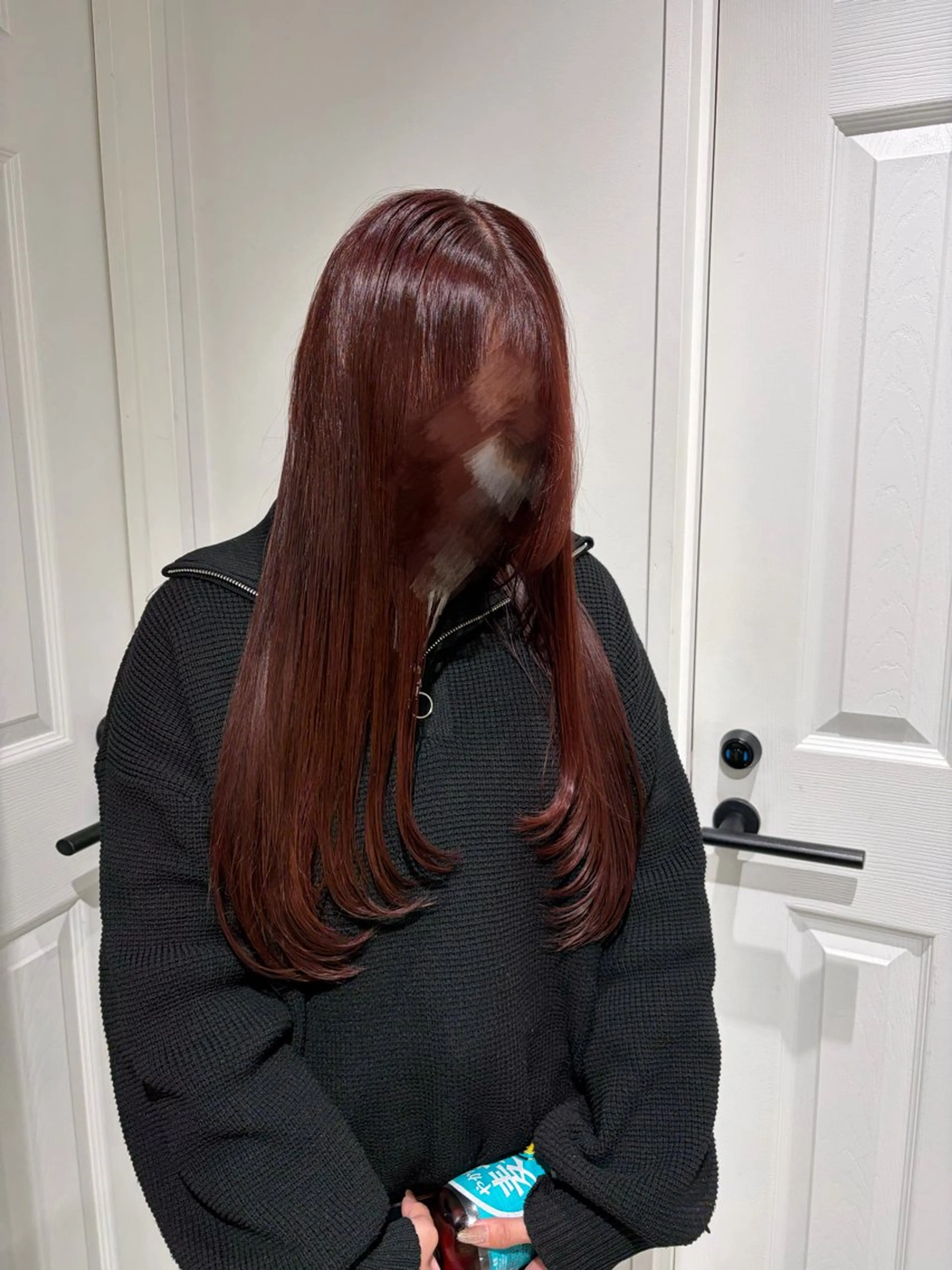 ロング カラー ヘアカラー ななみ.⋆𝜗𝜚 暖色艶カラー/まつパのヘアスタイル