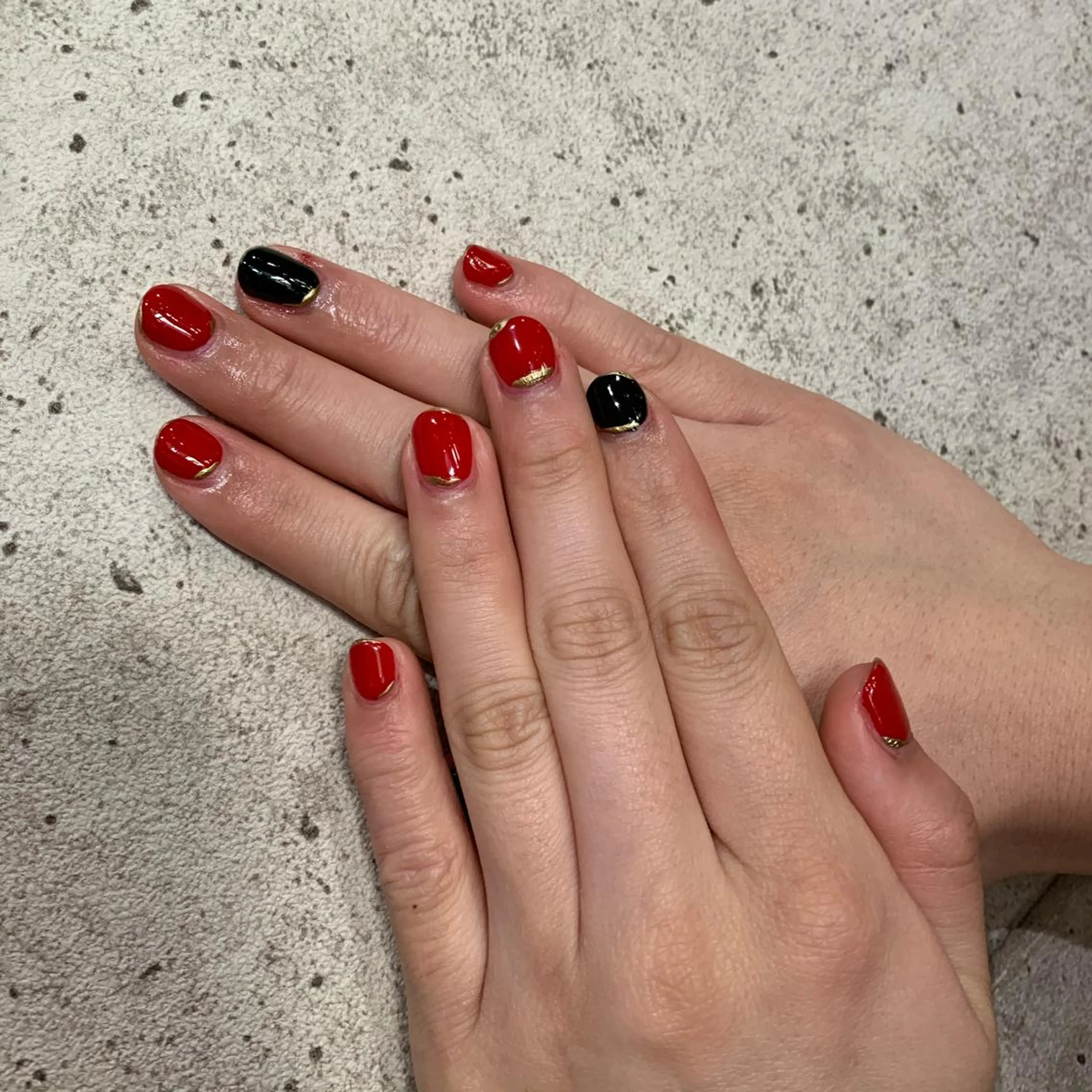 ネイル ゴールド 枚方 tomee 🦋南部　しほ🦋のヘアスタイル