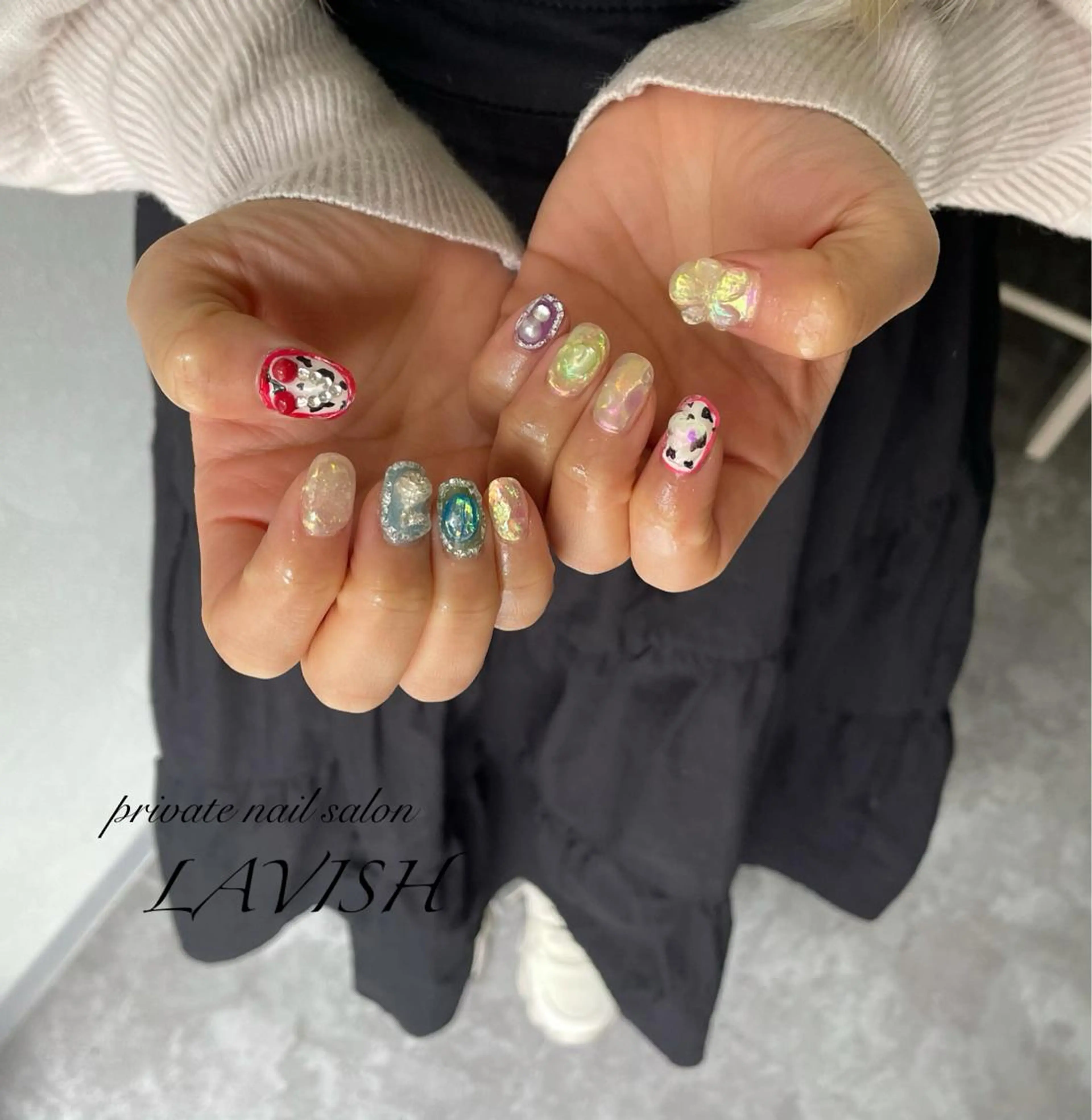 ネイル LAVISH nail salonのヘアスタイル