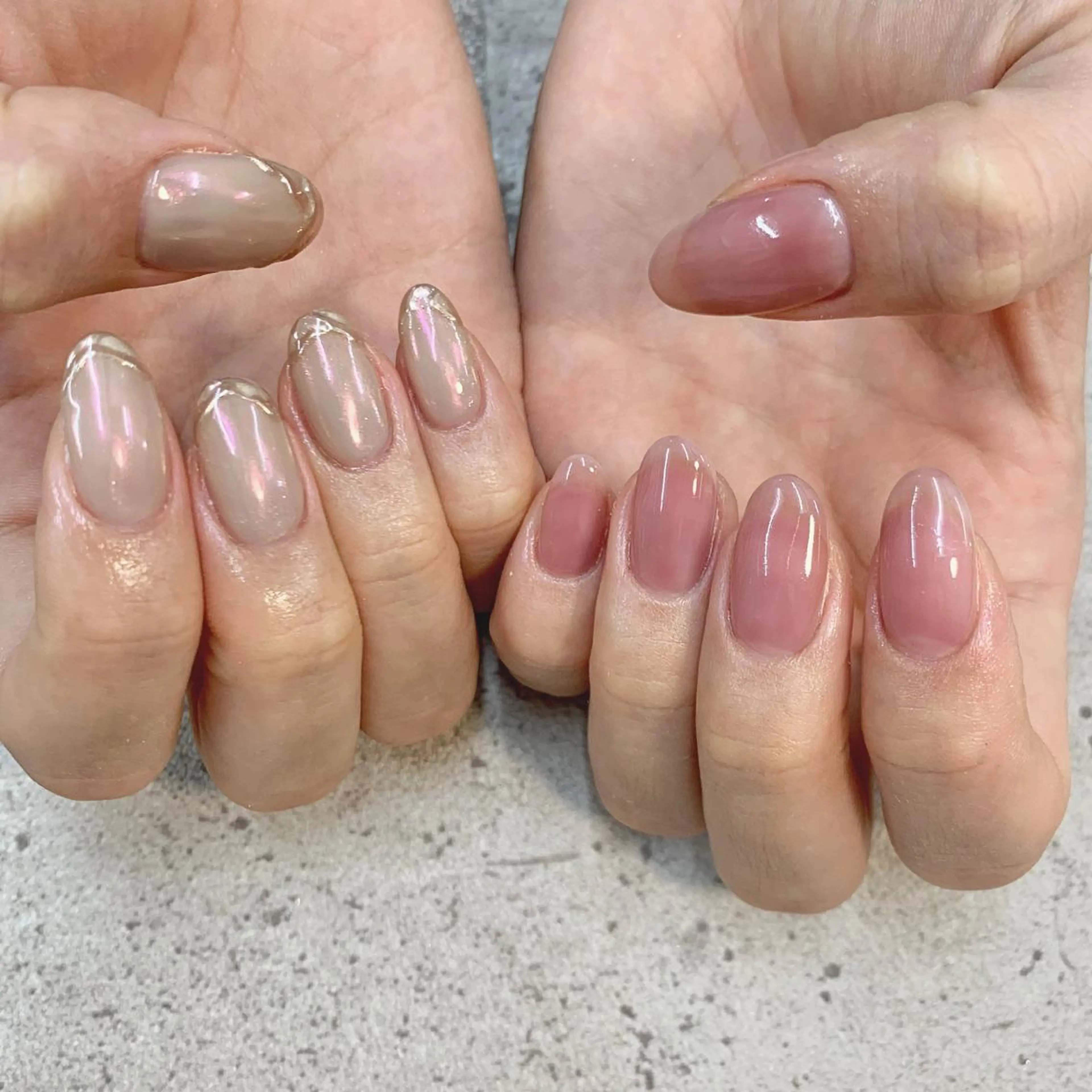 ネイル 新宿ニュアンスネイル makotoのネイルデザイン