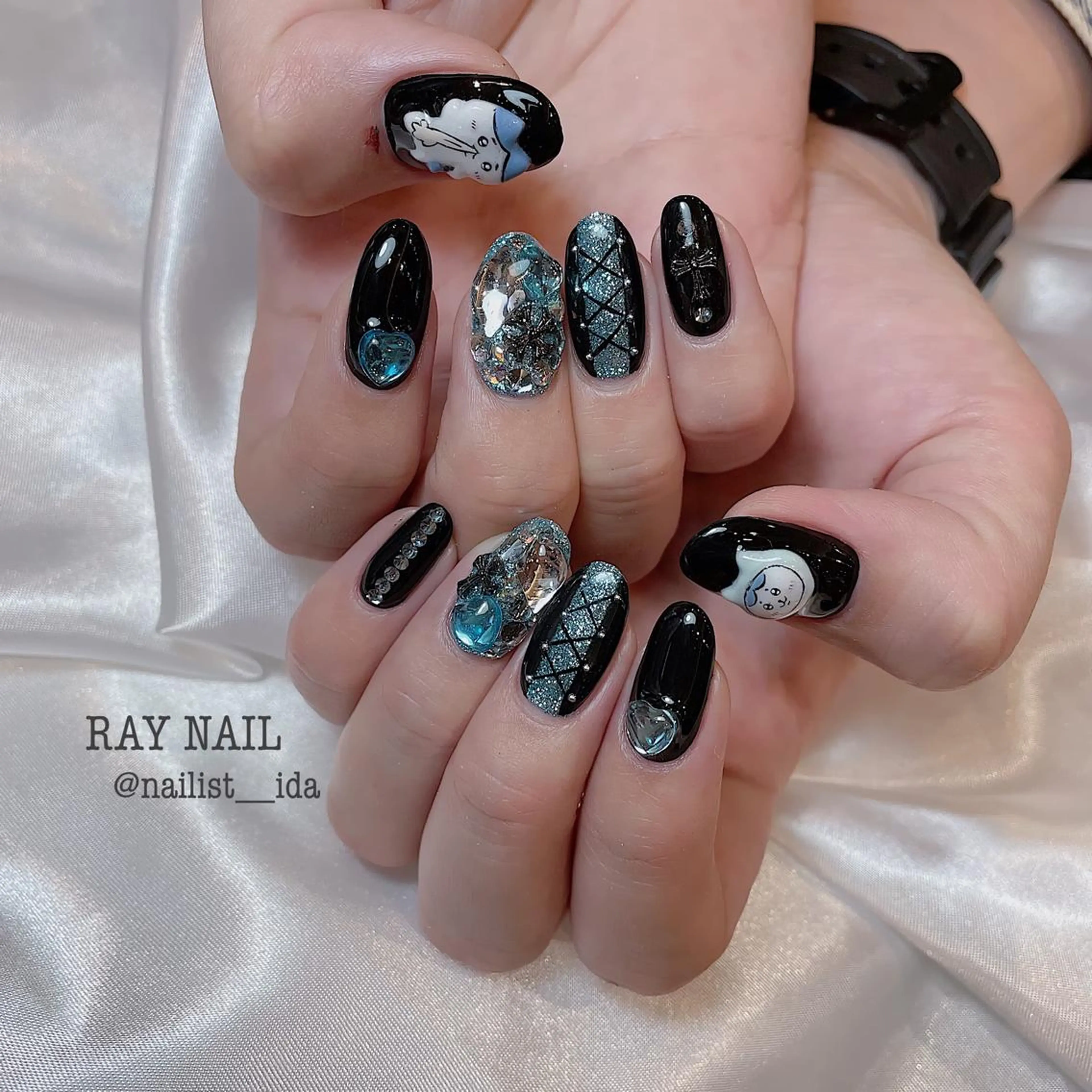 ネイル Arowa 伊田のネイルデザイン