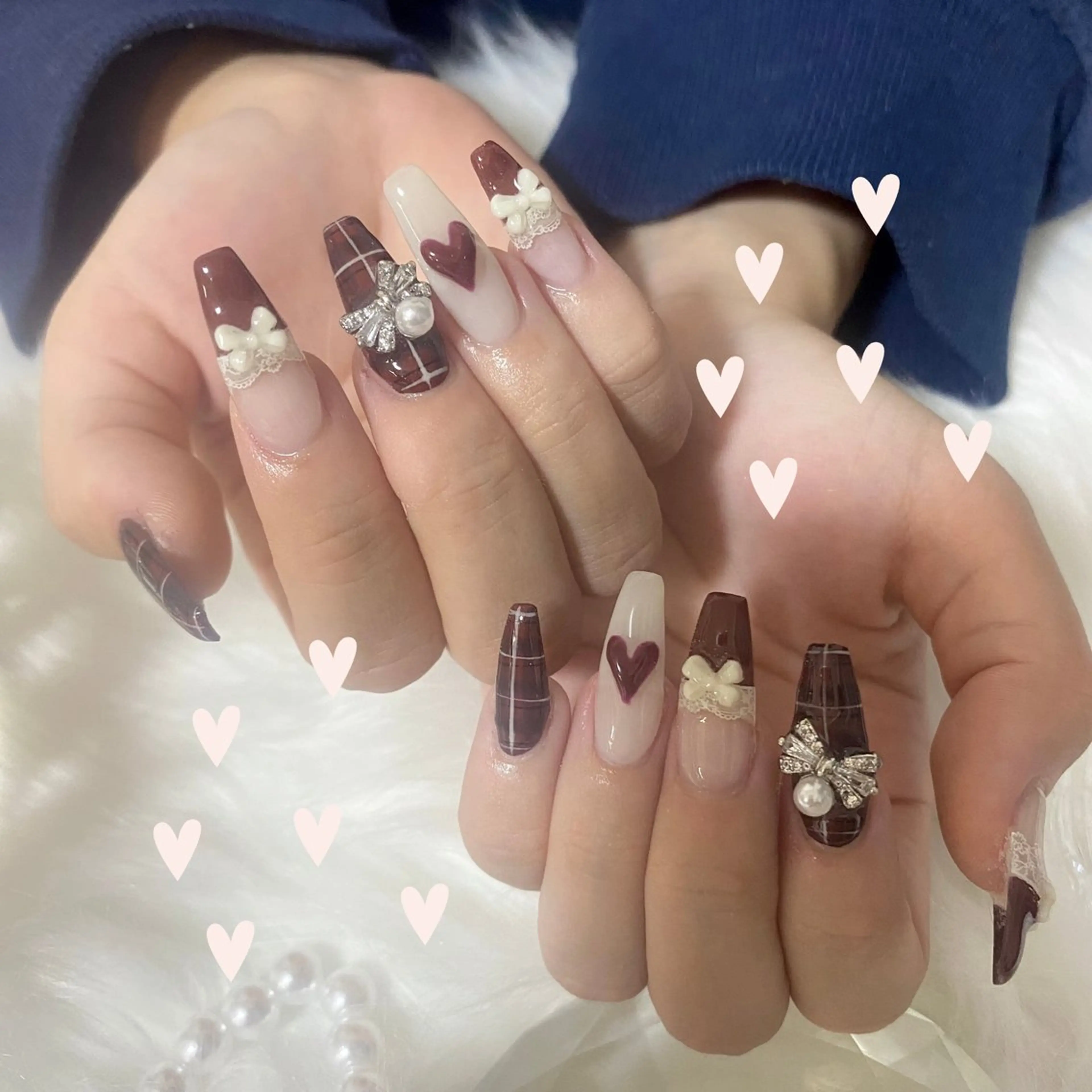 ネイル ハンドネイル ayaka ギャルネイル🎀のネイルデザイン
