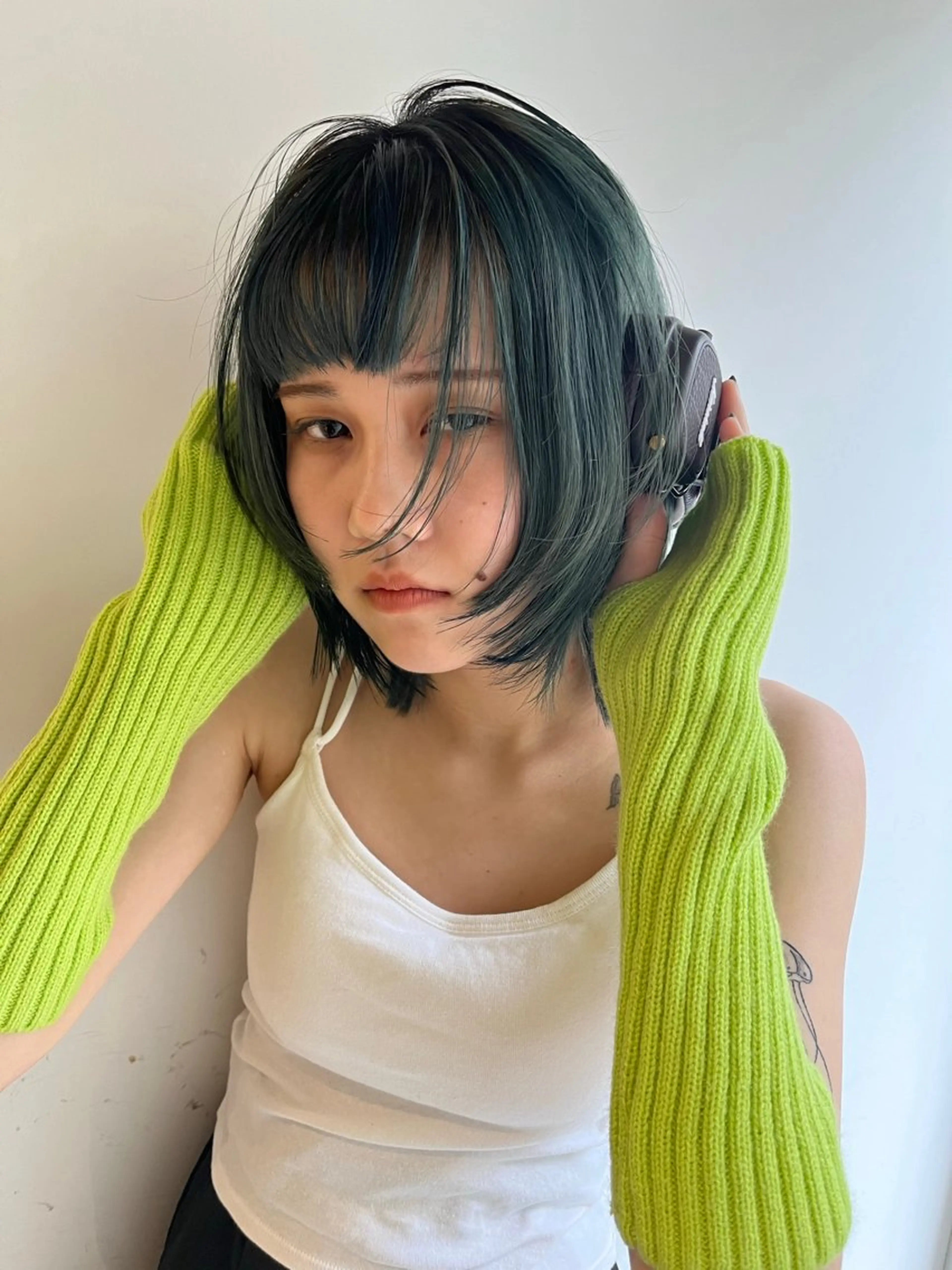 ミディアム mina🪐立川駅/ 無料ショートカットのヘアスタイル