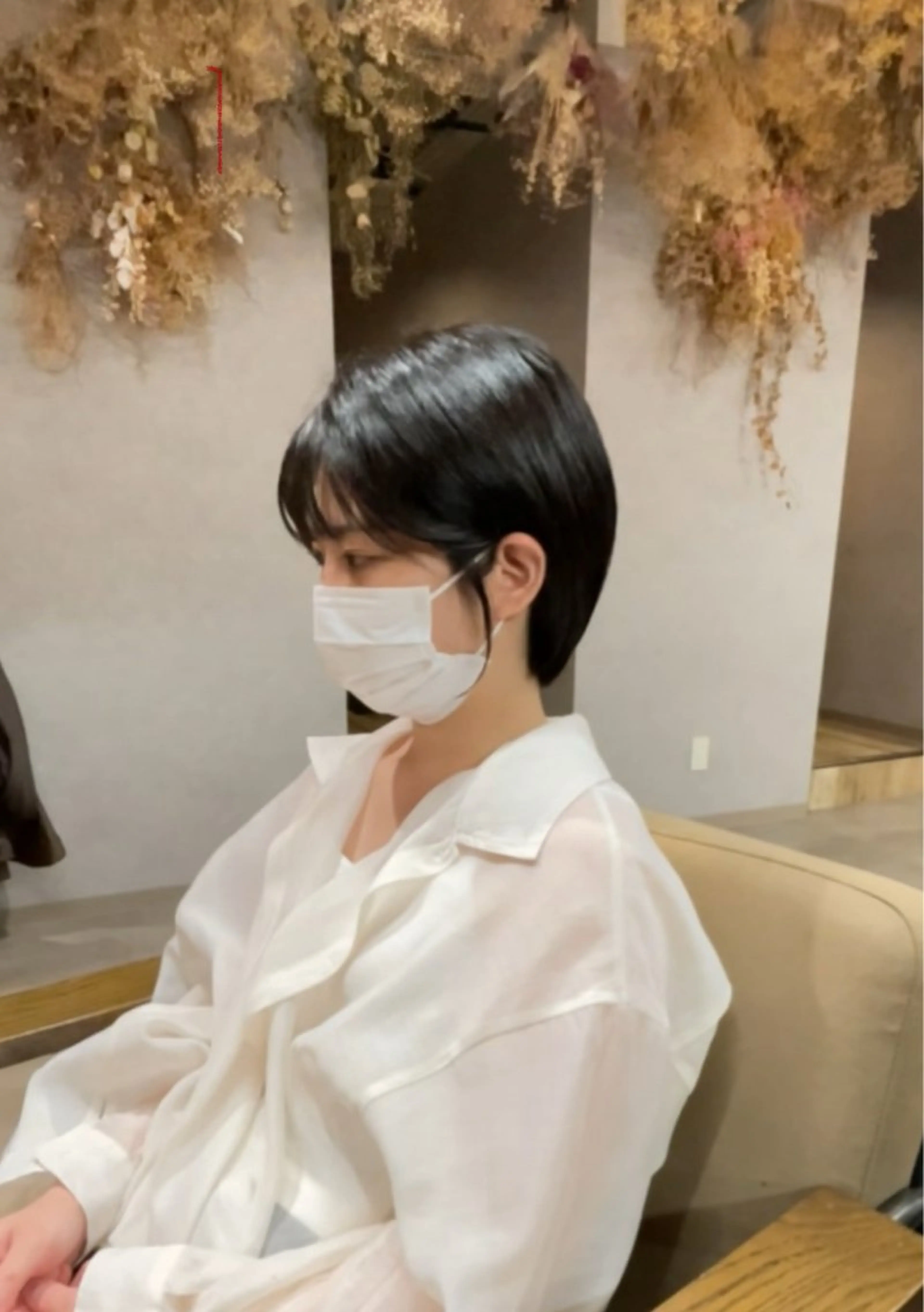 ショート 長田 亮のヘアスタイル