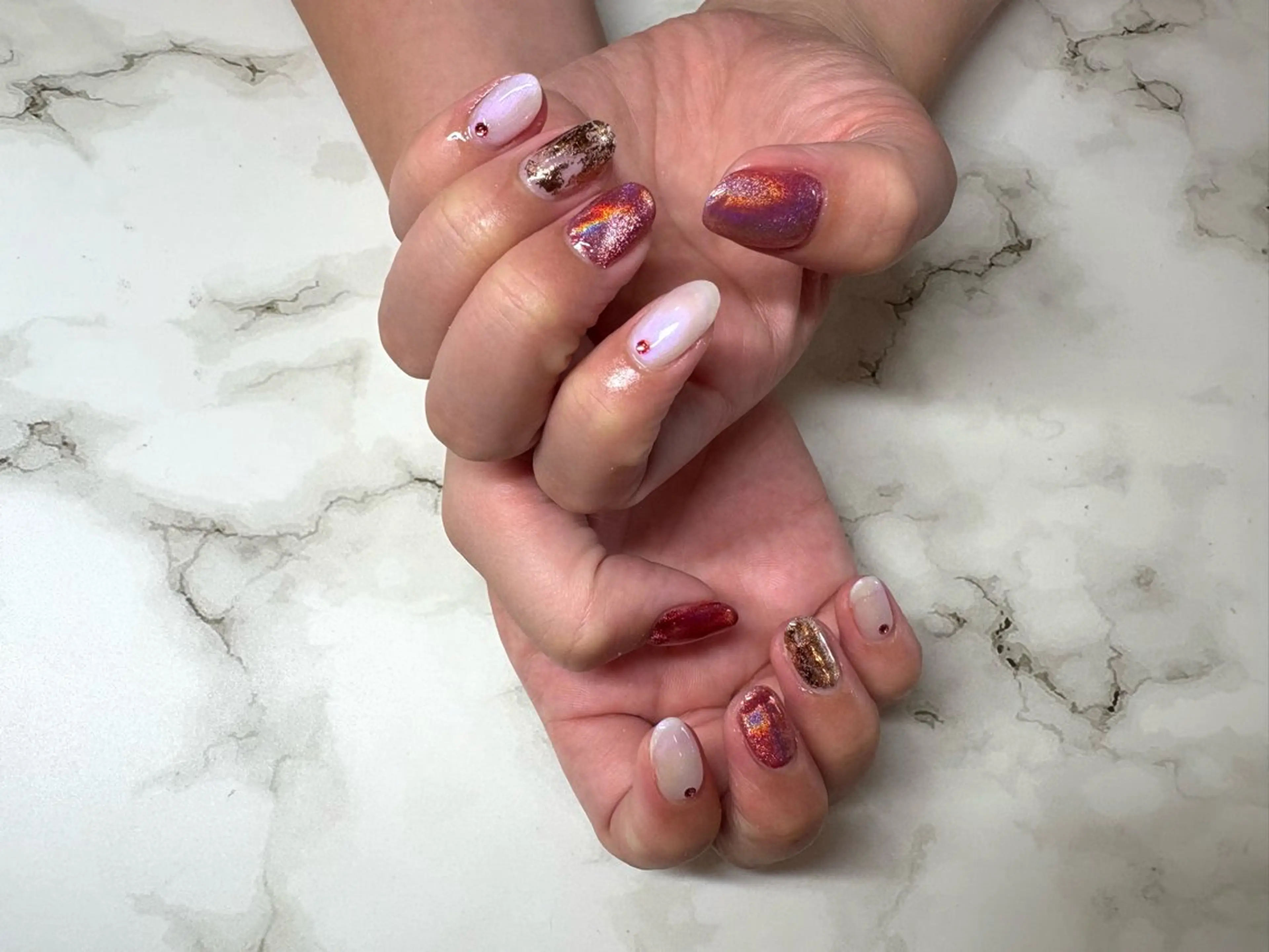 ネイル 浅野 綾のネイルデザイン