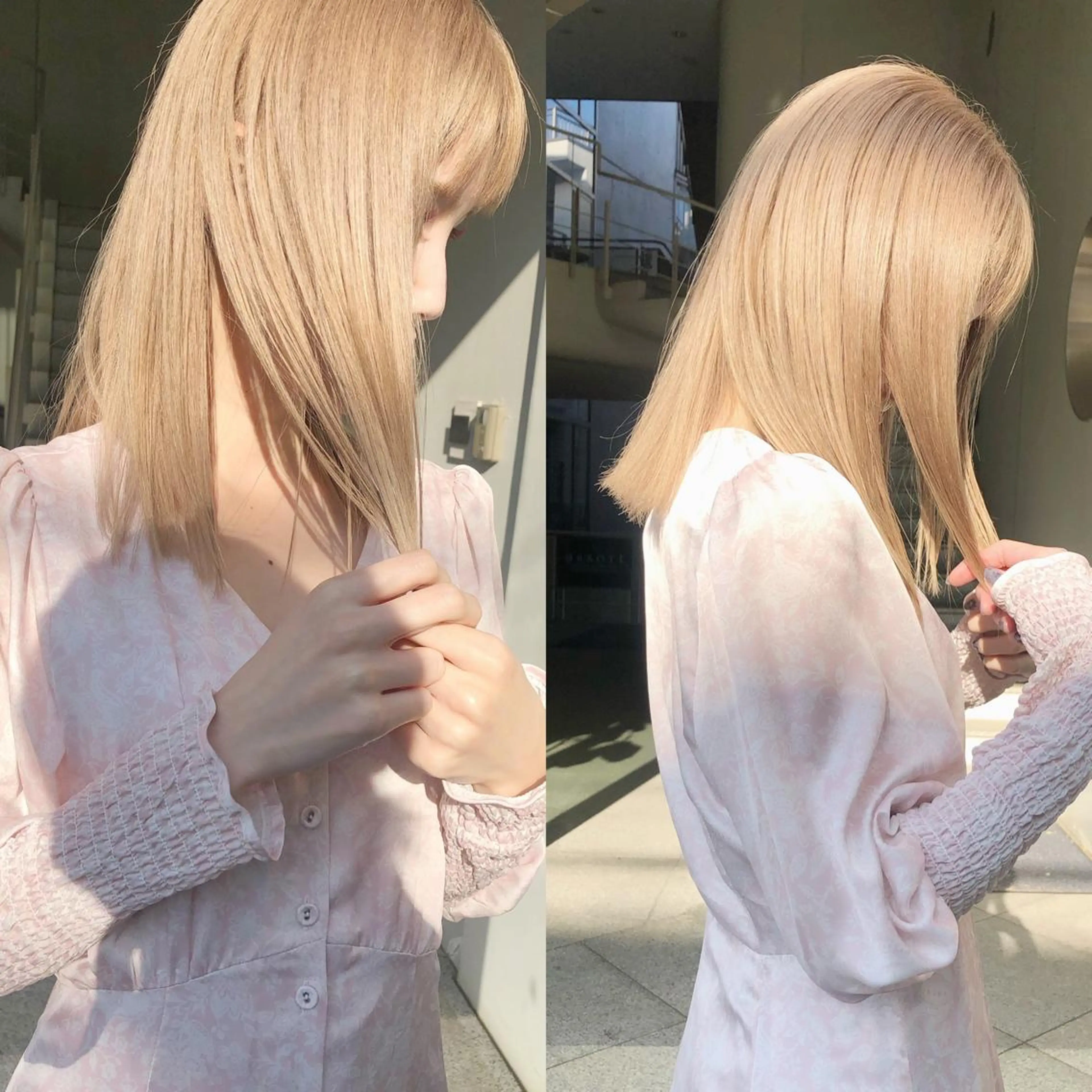 ミディアム カラー カット ヘアカラー トリートメント “ミニモ最高評価獲得 “代表"Kohei"のヘアスタイル