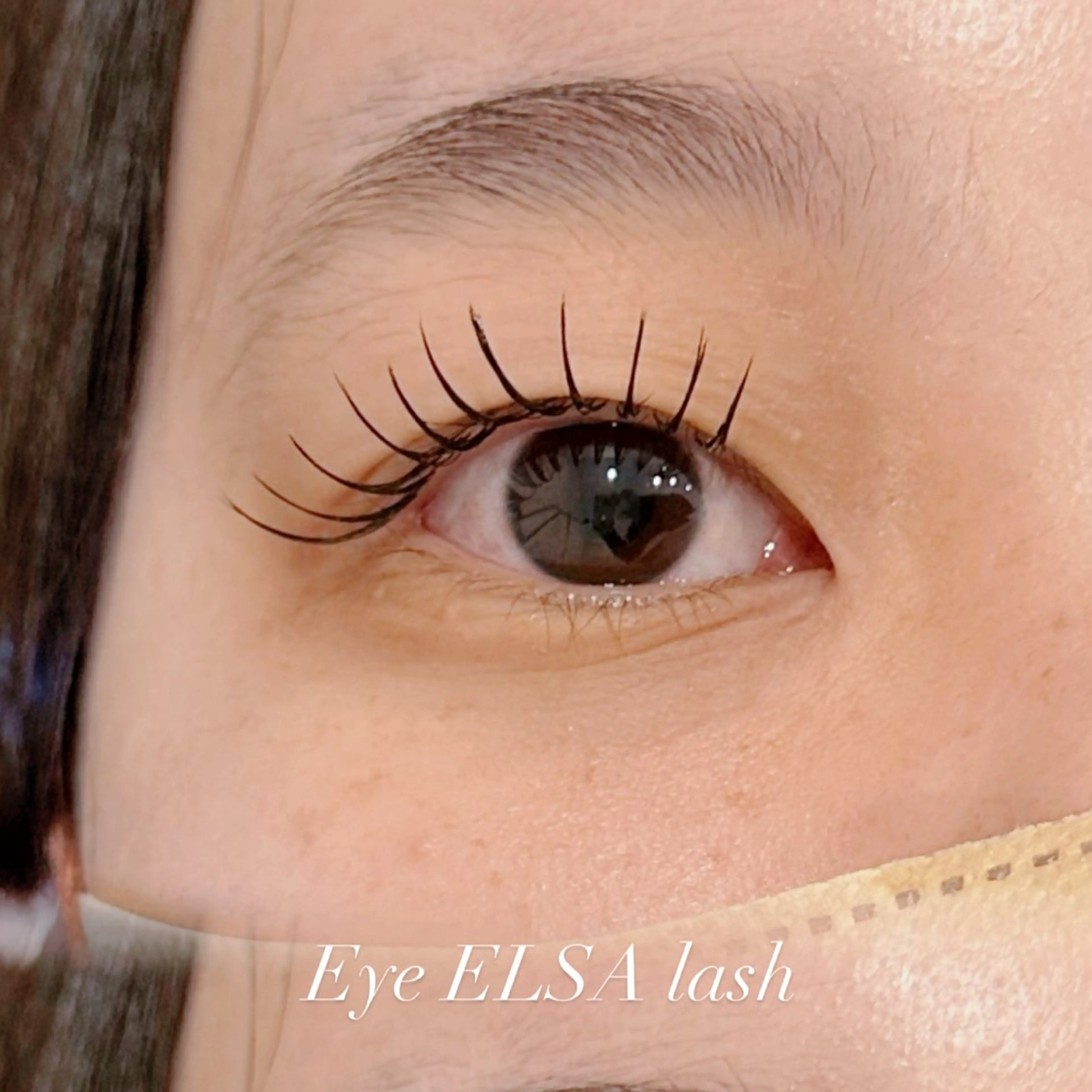 マツエク・マツパ フラットラッシュ Eye ELSA lash　柘植のマツエク・マツパデザイン